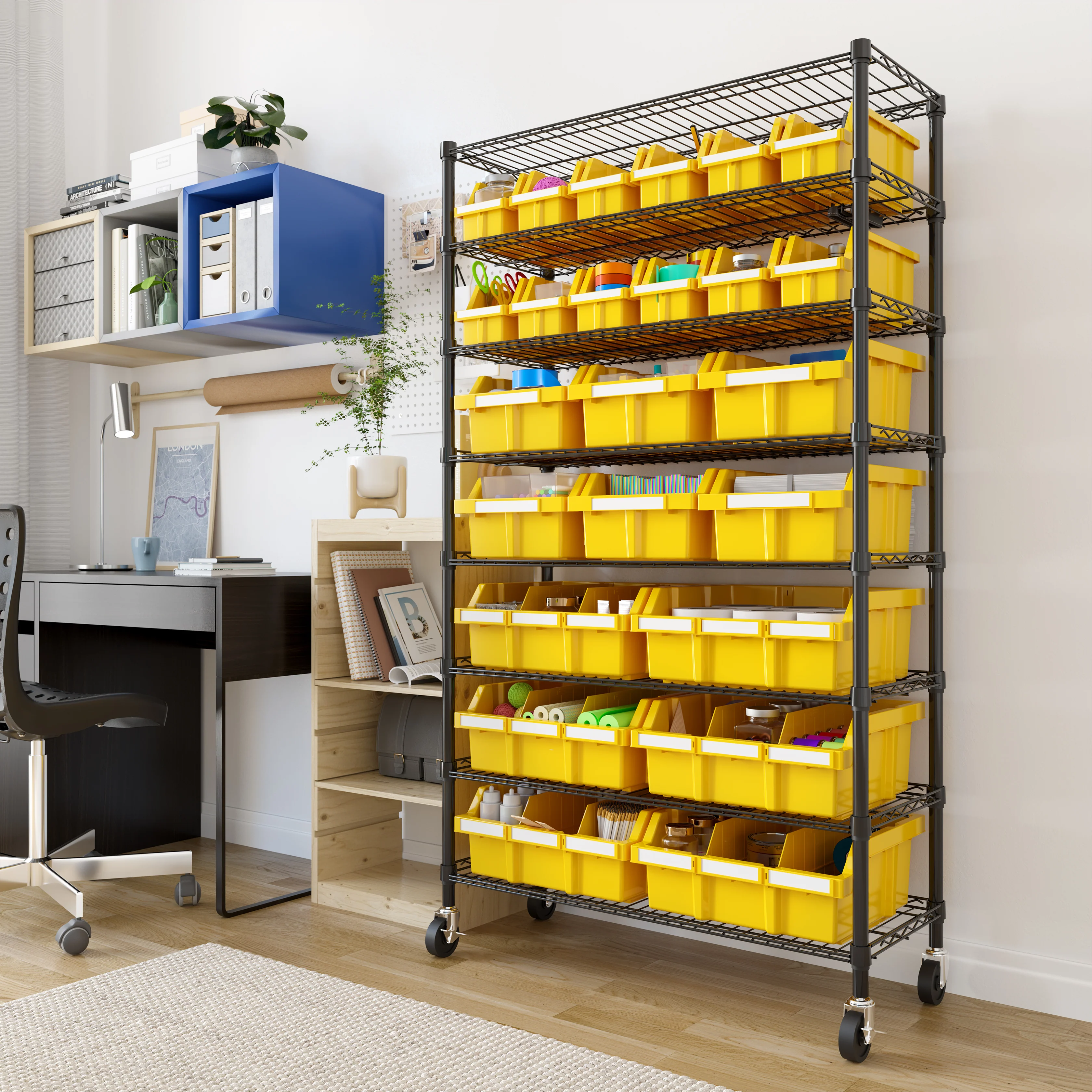 8-Tier NSF-Certified 24-Bin Rack - Image 13