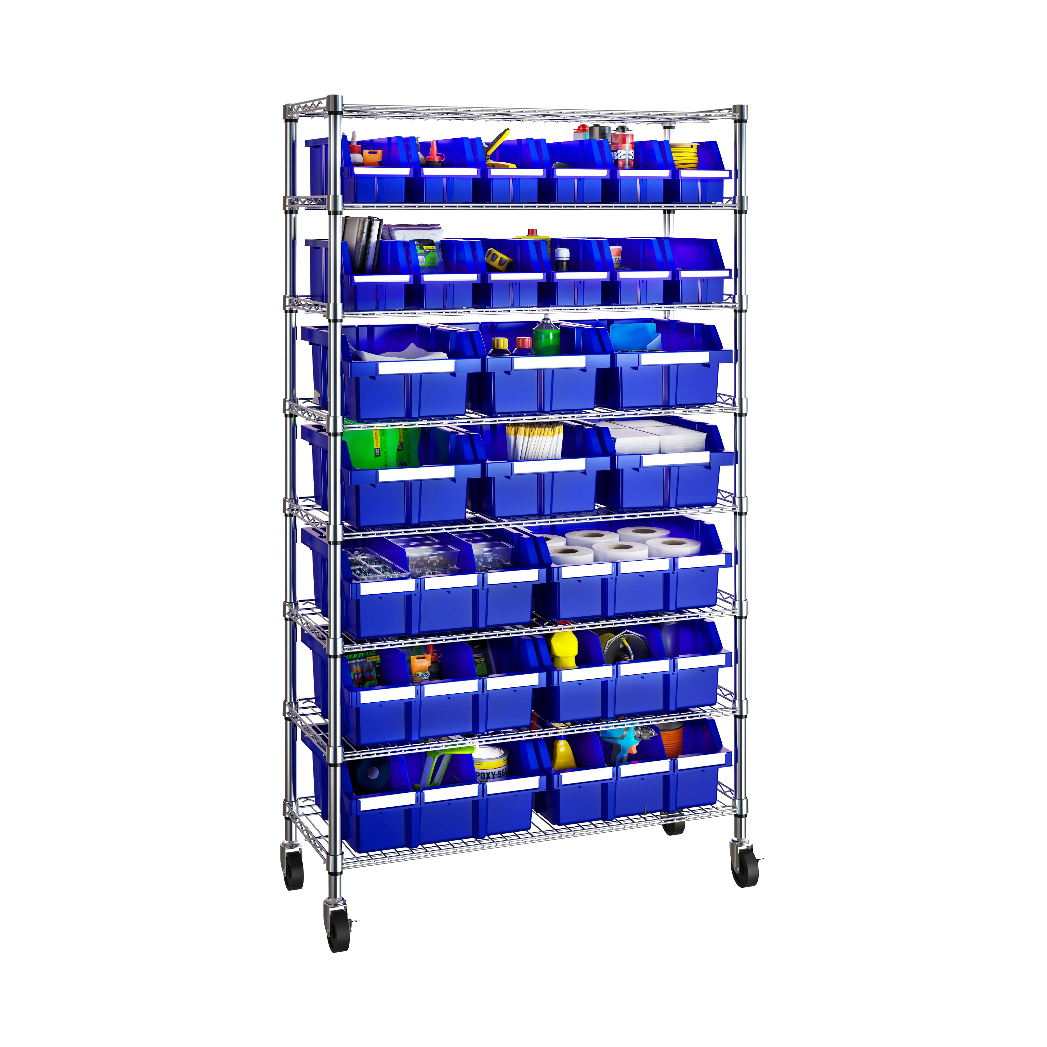 8-Tier NSF-Certified 24-Bin Rack - Image 18
