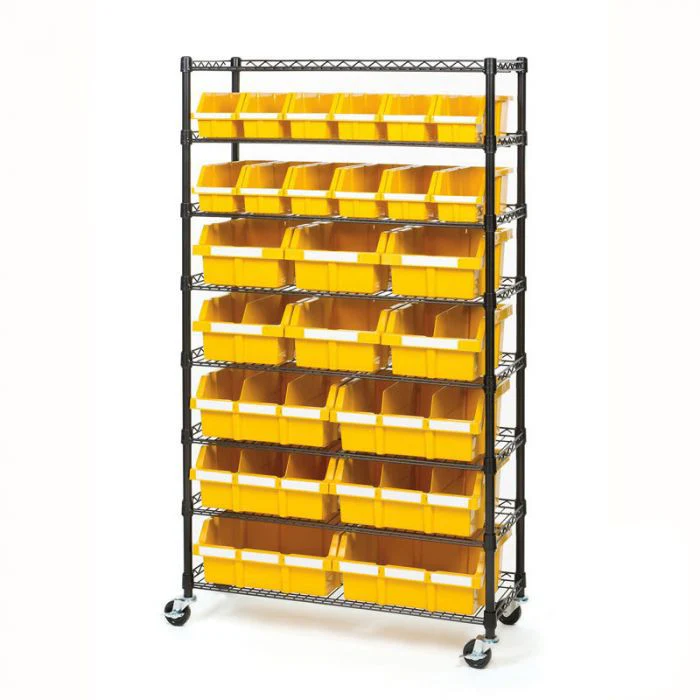 8-Tier NSF-Certified 24-Bin Rack - Image 3