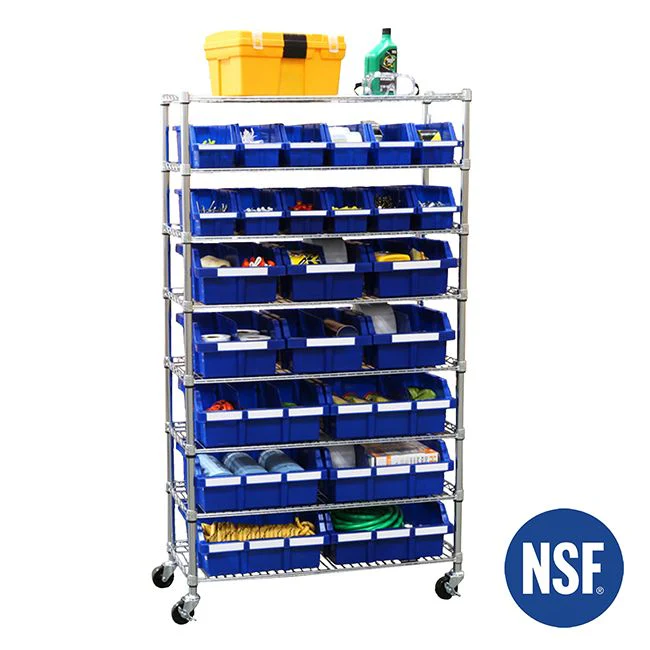 8-Tier NSF-Certified 24-Bin Rack - Image 8