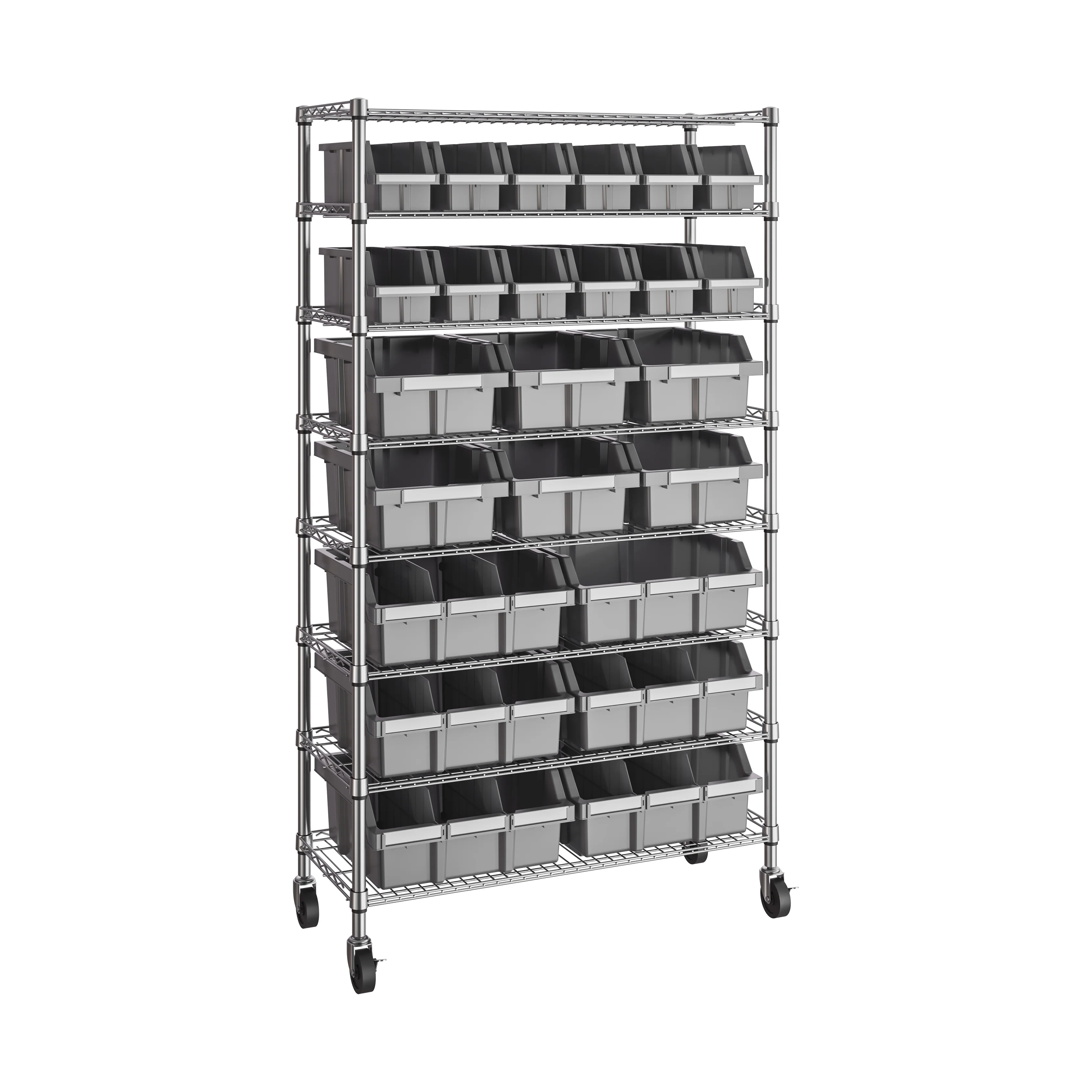 8-Tier NSF-Certified 24-Bin Rack - Image 32