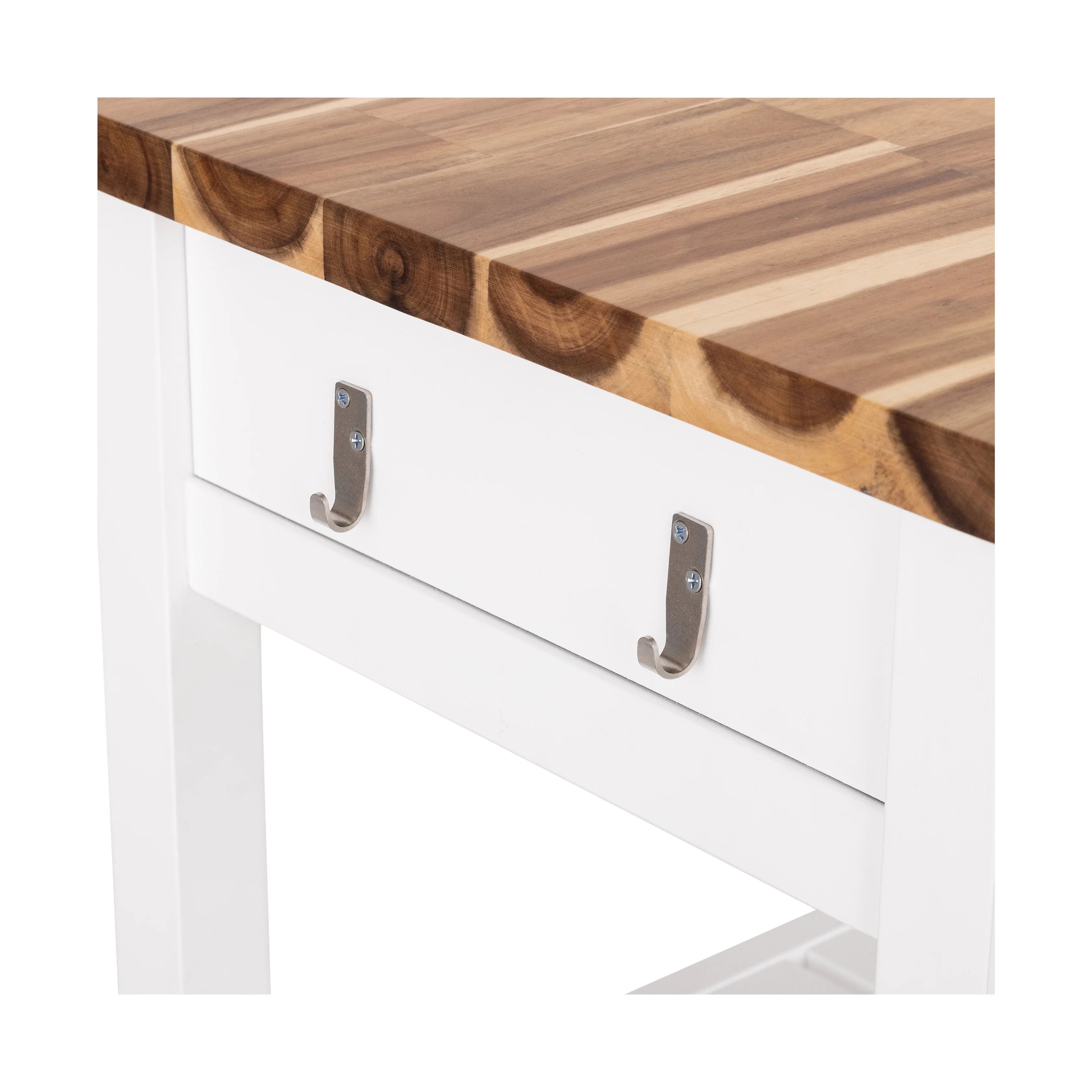 Acacia Top Kitchen Cart - Image 6