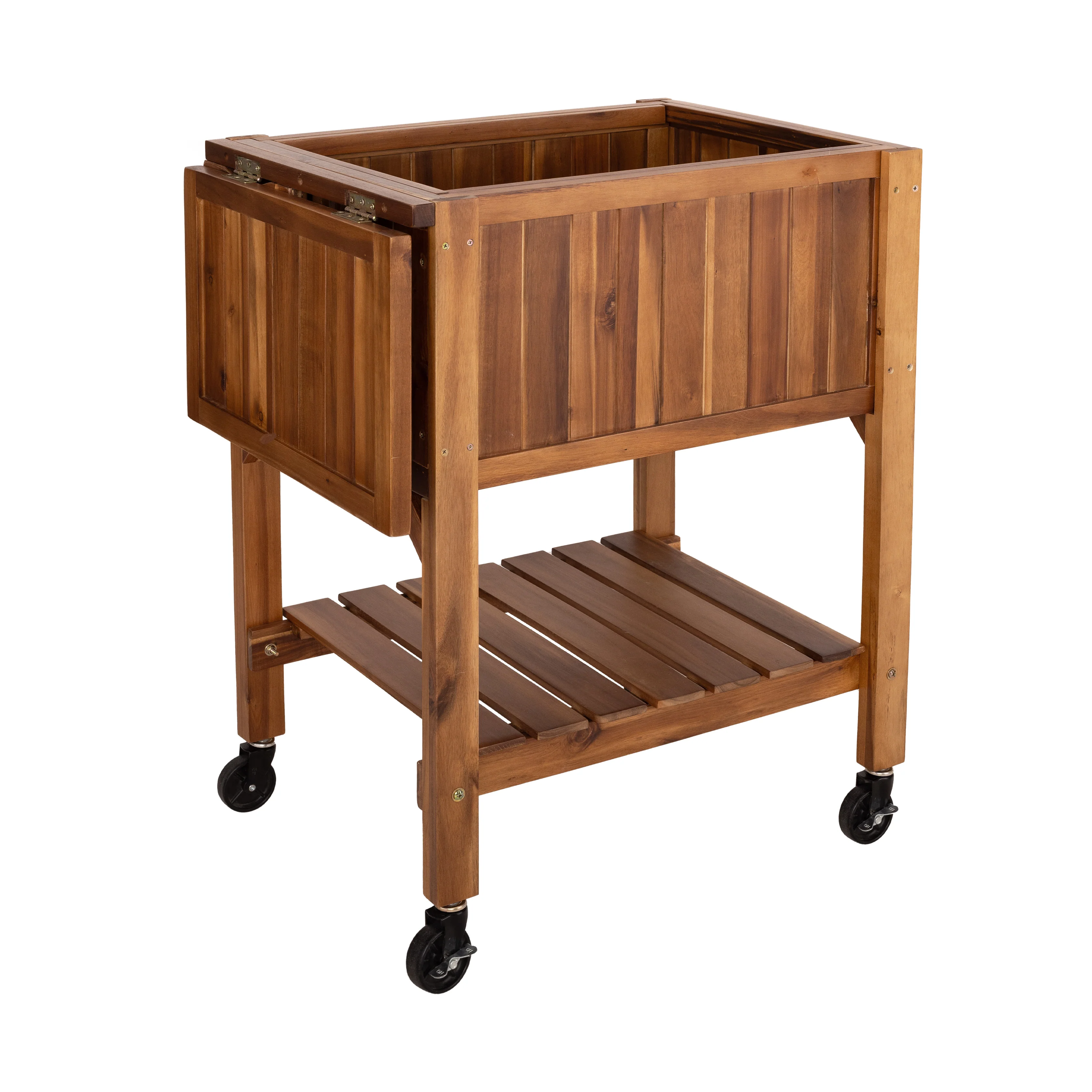 Acacia Wood Raised Planter Bed - Image 13