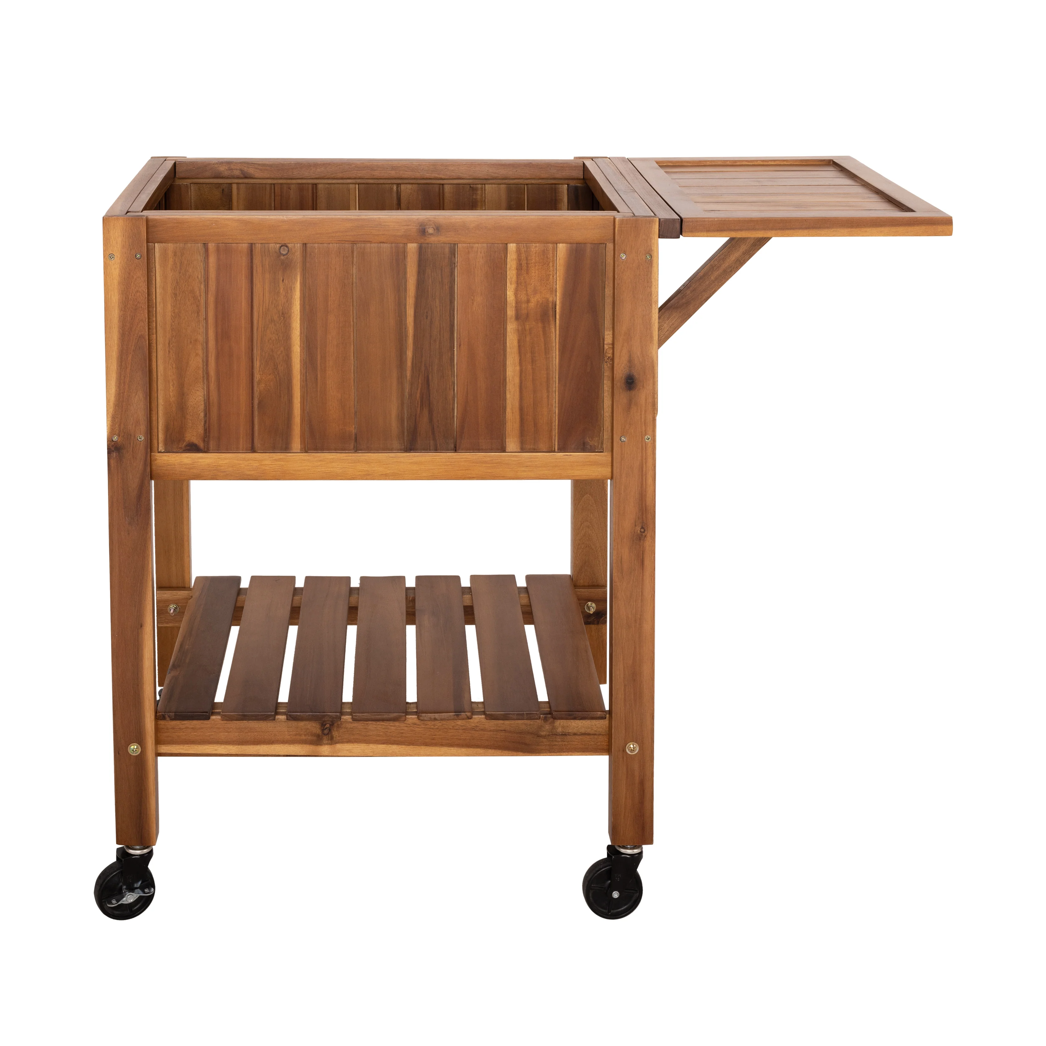 Acacia Wood Raised Planter Bed - Image 15