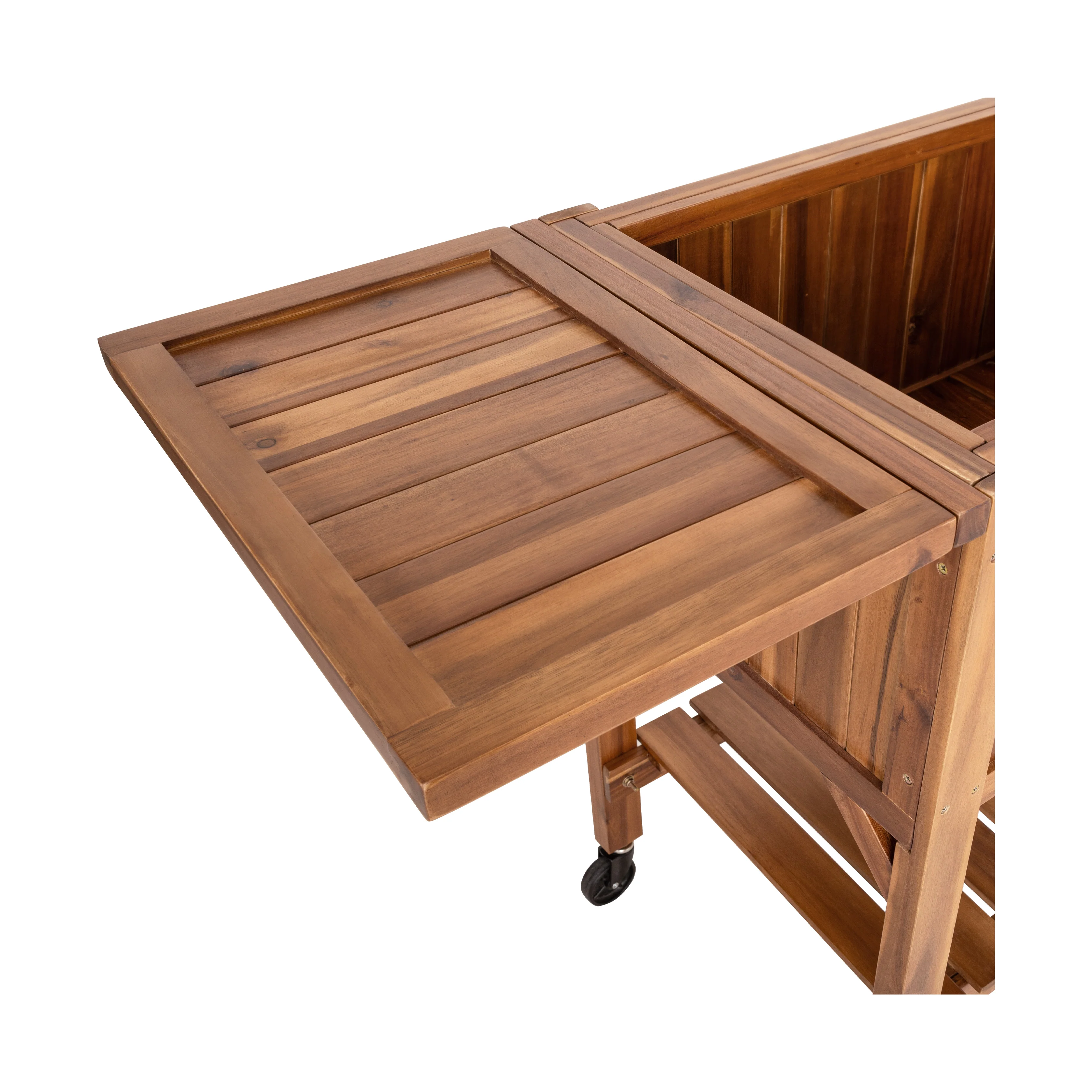 Acacia Wood Raised Planter Bed - Image 4