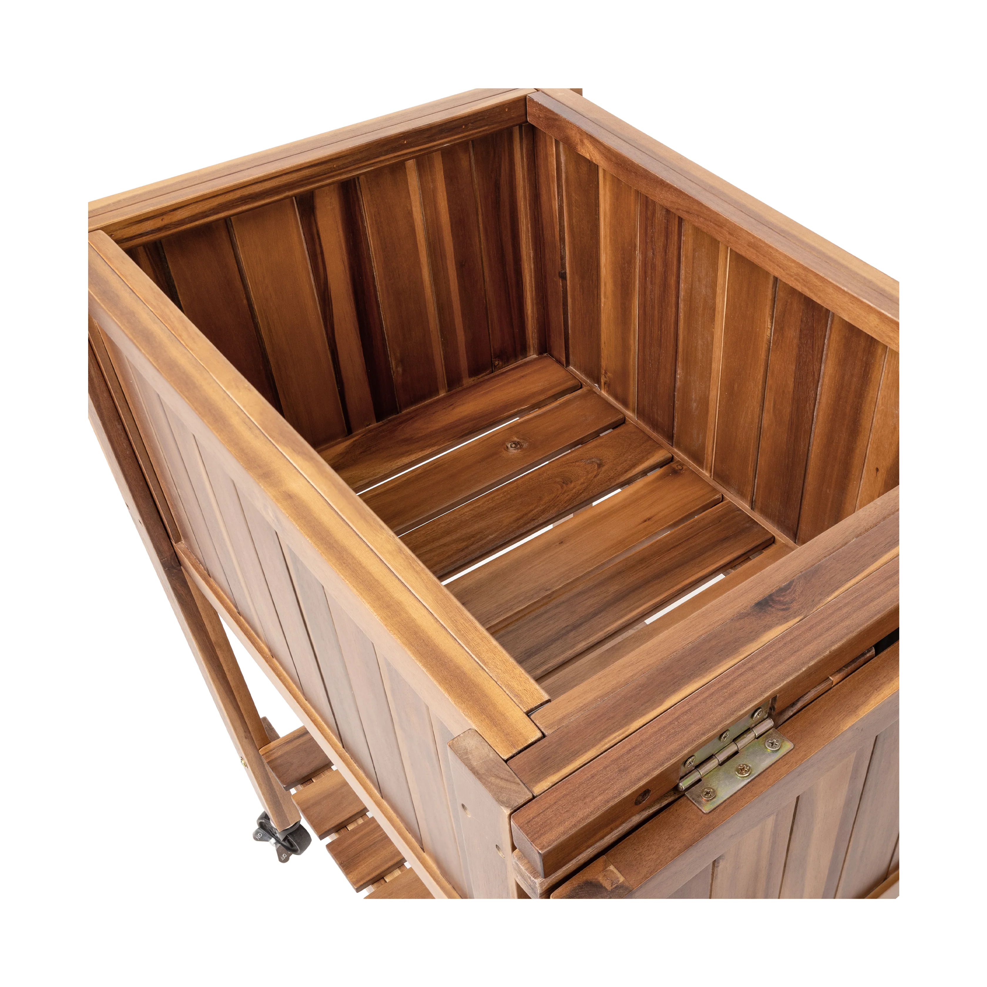 Acacia Wood Raised Planter Bed - Image 5