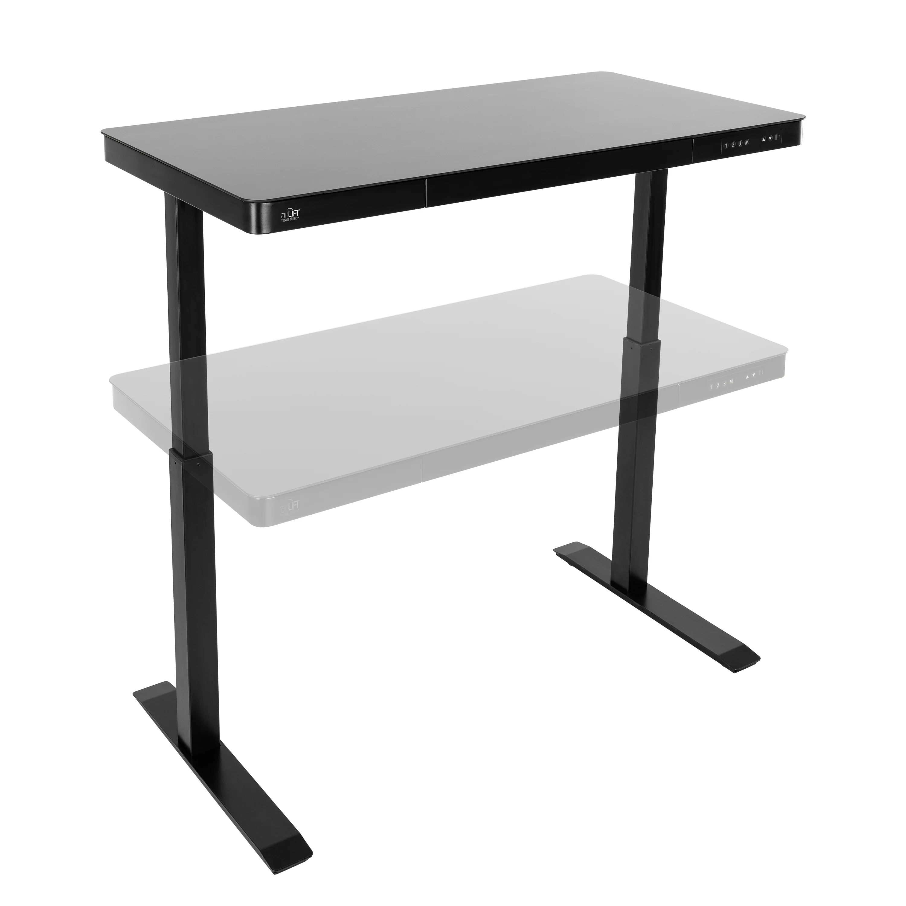 airLIFT® Electric Height-Adjustable Tempered Glass Desk - Image 5