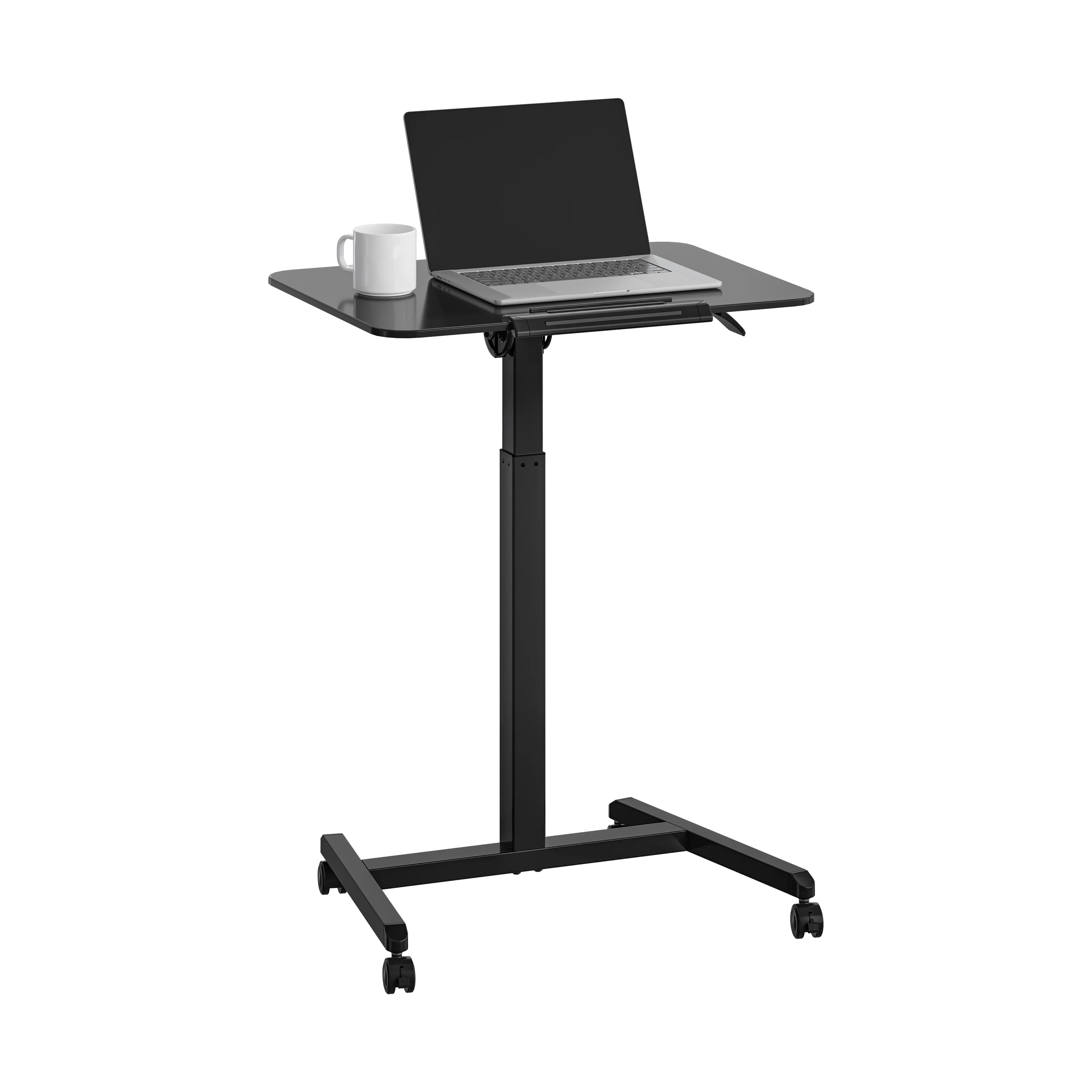 airLIFT® Tilting Height Adjustable Mobile Desk Cart - Image 4