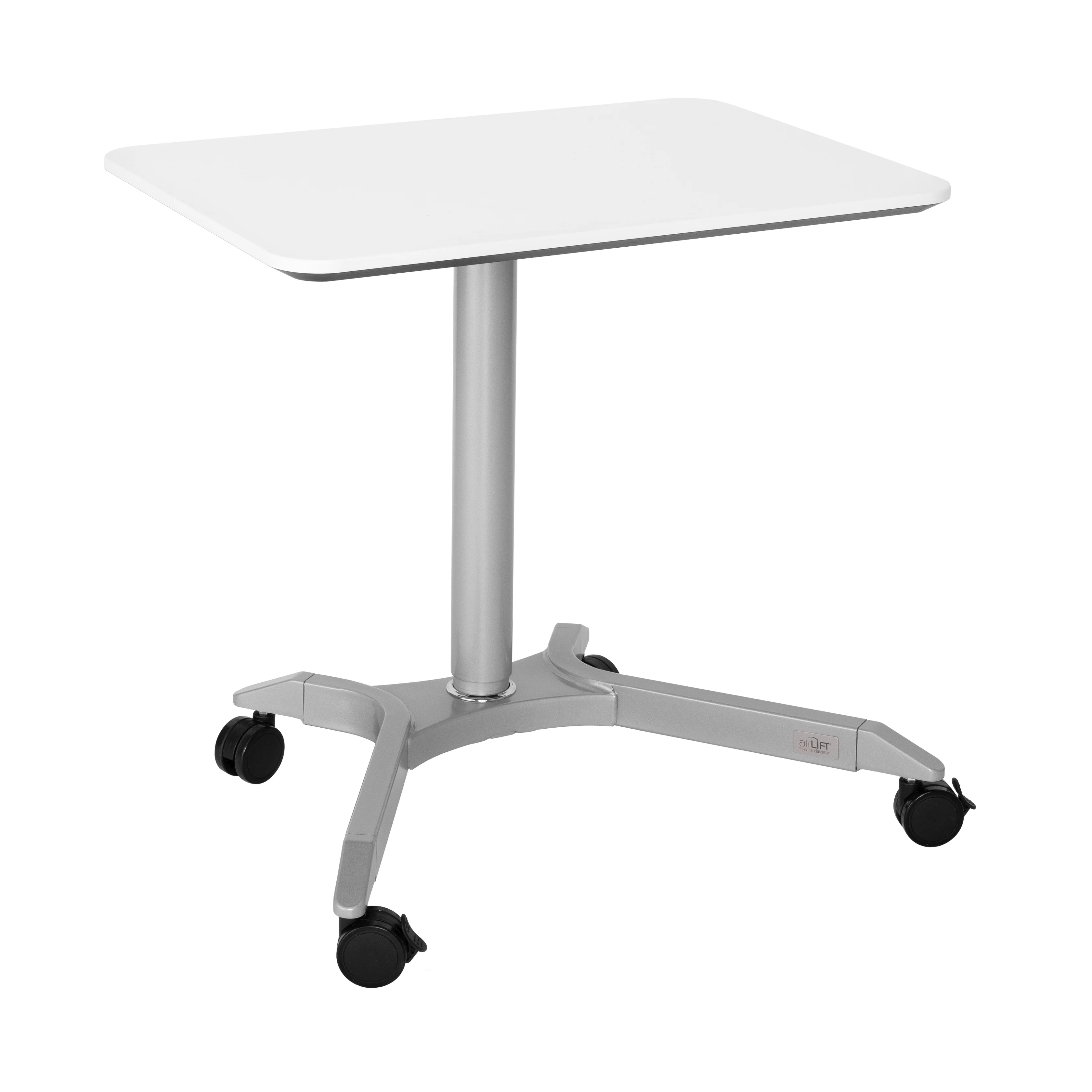 airLIFT® Premium Pneumatic Sit-Stand Mobile Desk Cart - Image 8
