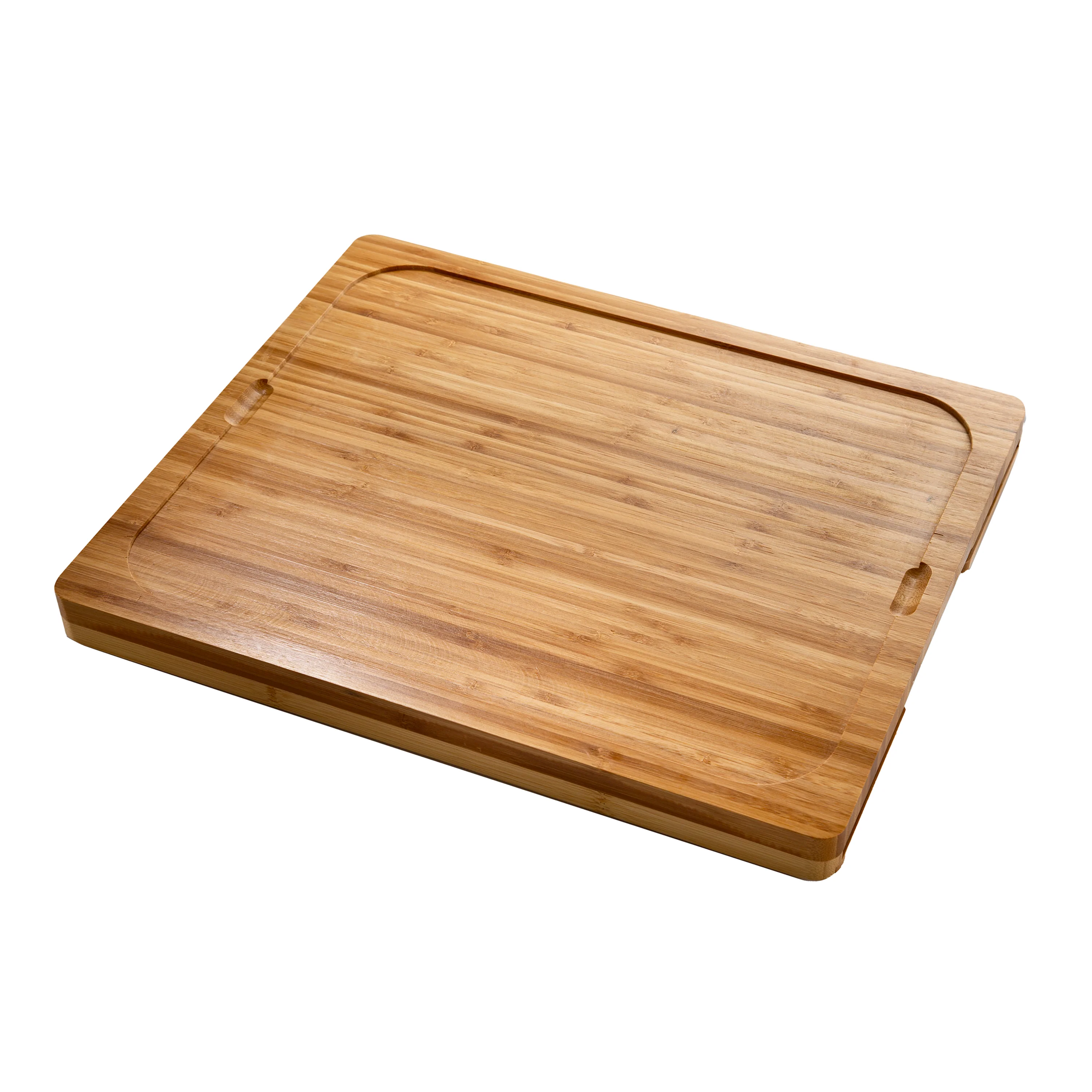 Bamboo Cutting Board w/ 7 Color-Coded Cutting Mats - Image 3