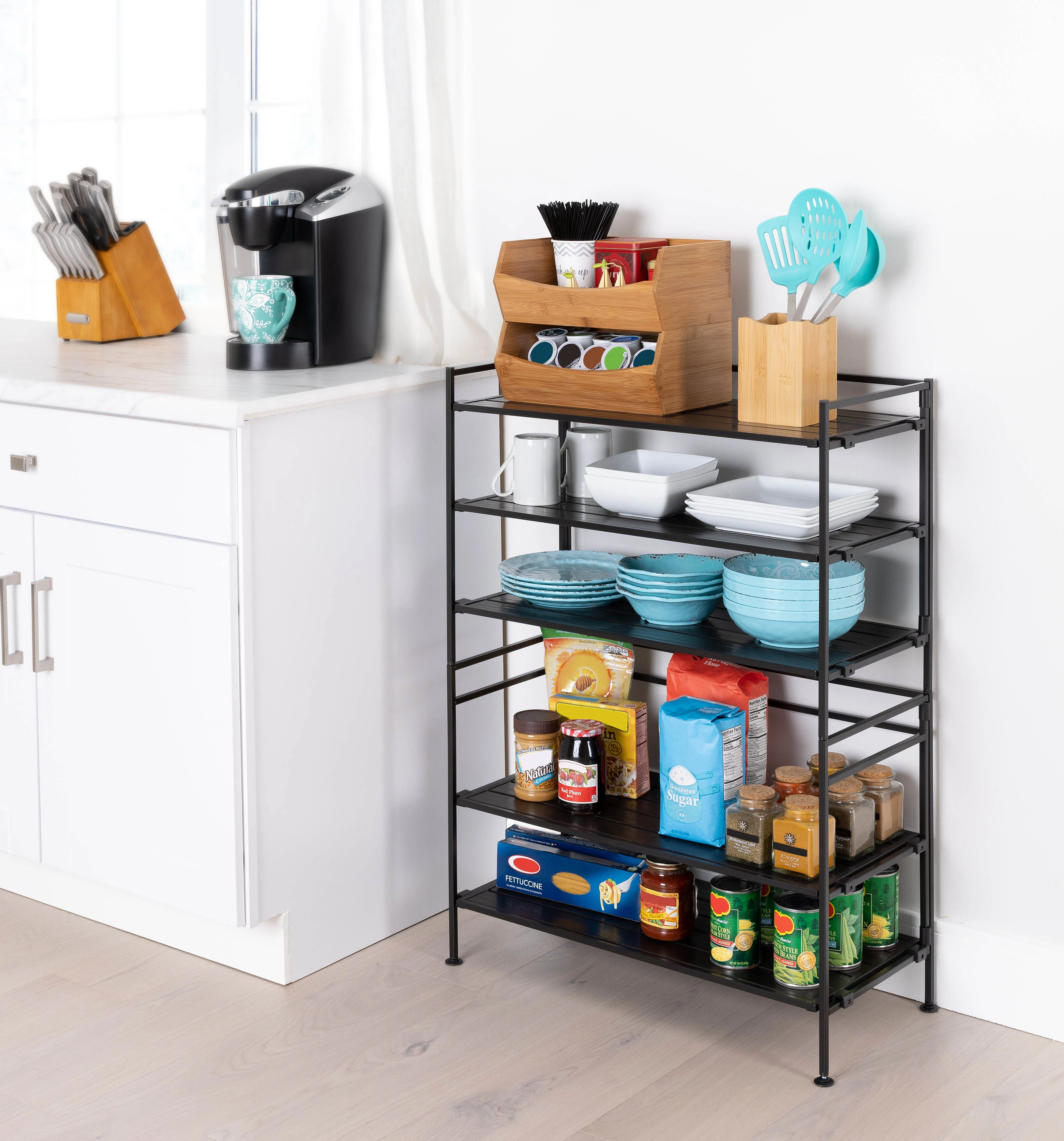 HOME 3-Tier Resin Slatted Shoe Rack - Image 22