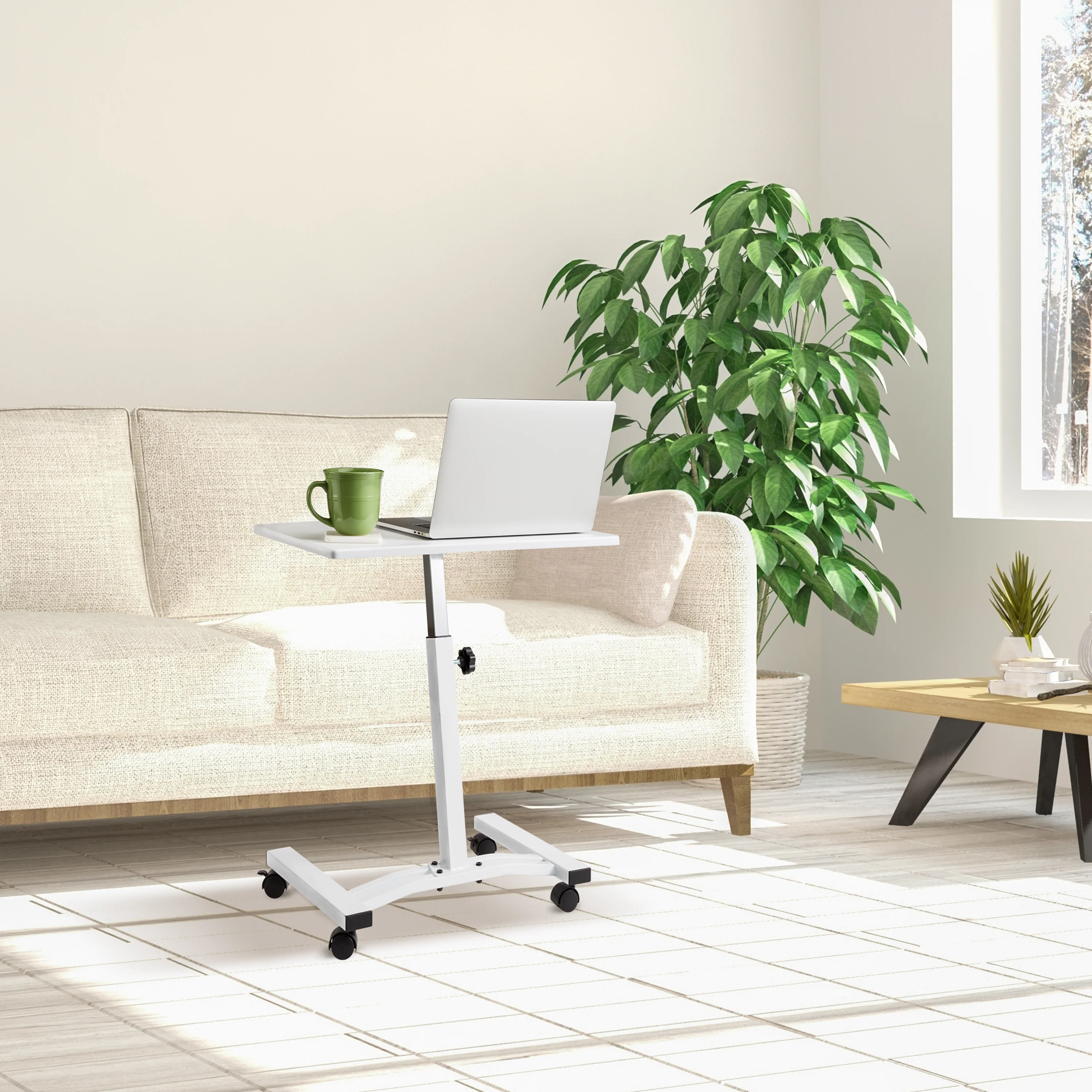airLIFT® Mobile Laptop Sitting Desk Cart - Image 13