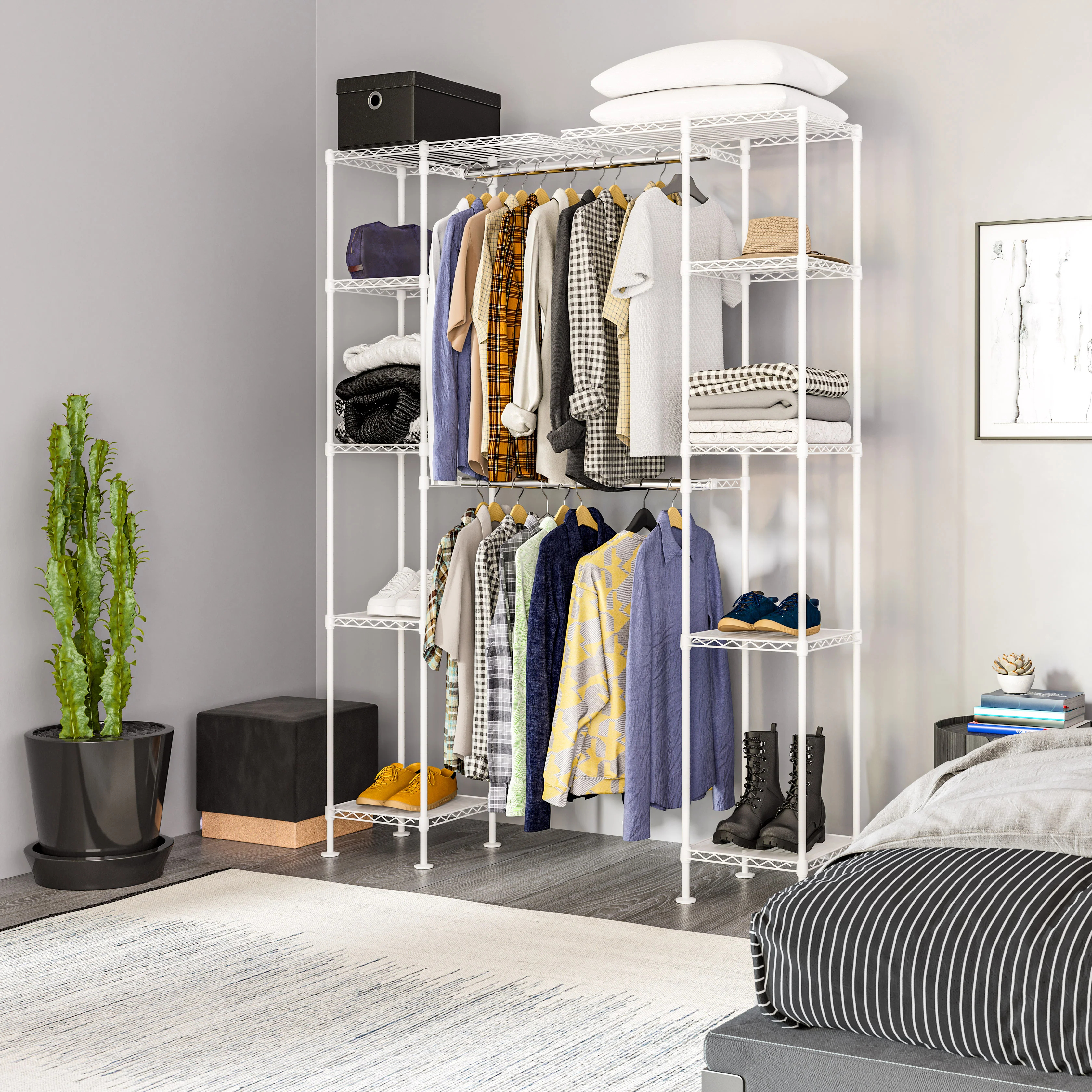 Expandable Closet Organizer System - Image 3