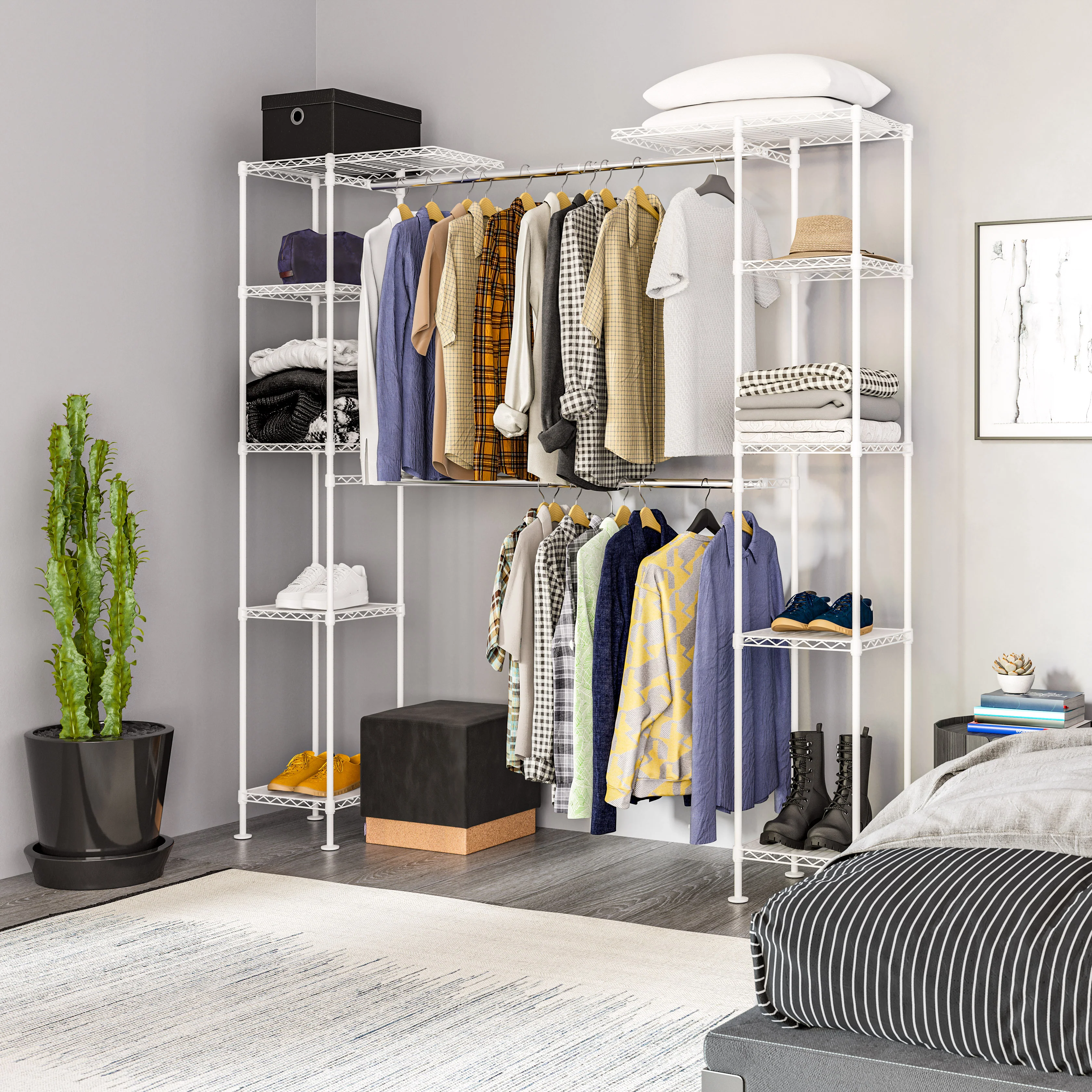 Expandable Closet Organizer System - Image 4