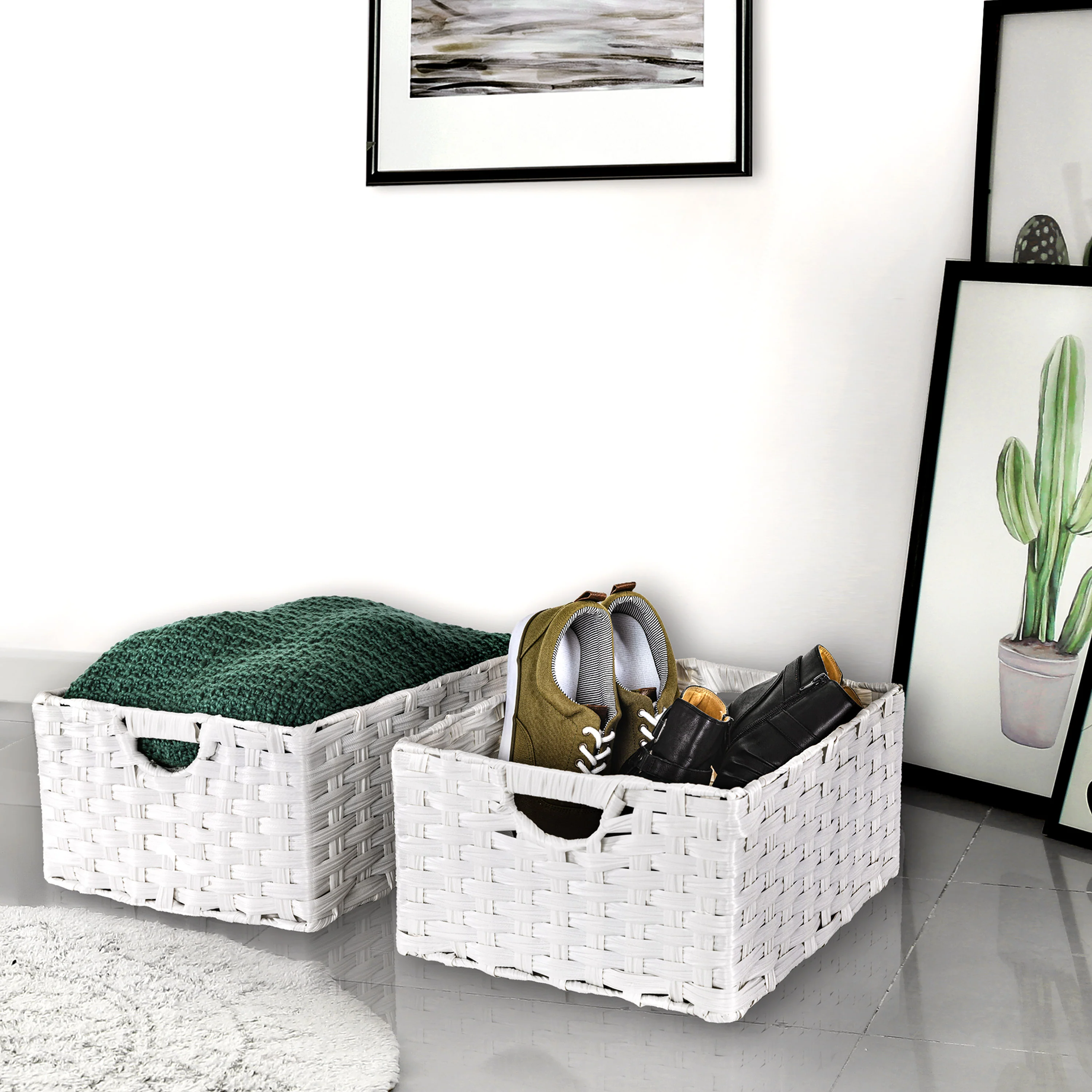 Handwoven Basket (2-Pack) - Image 14