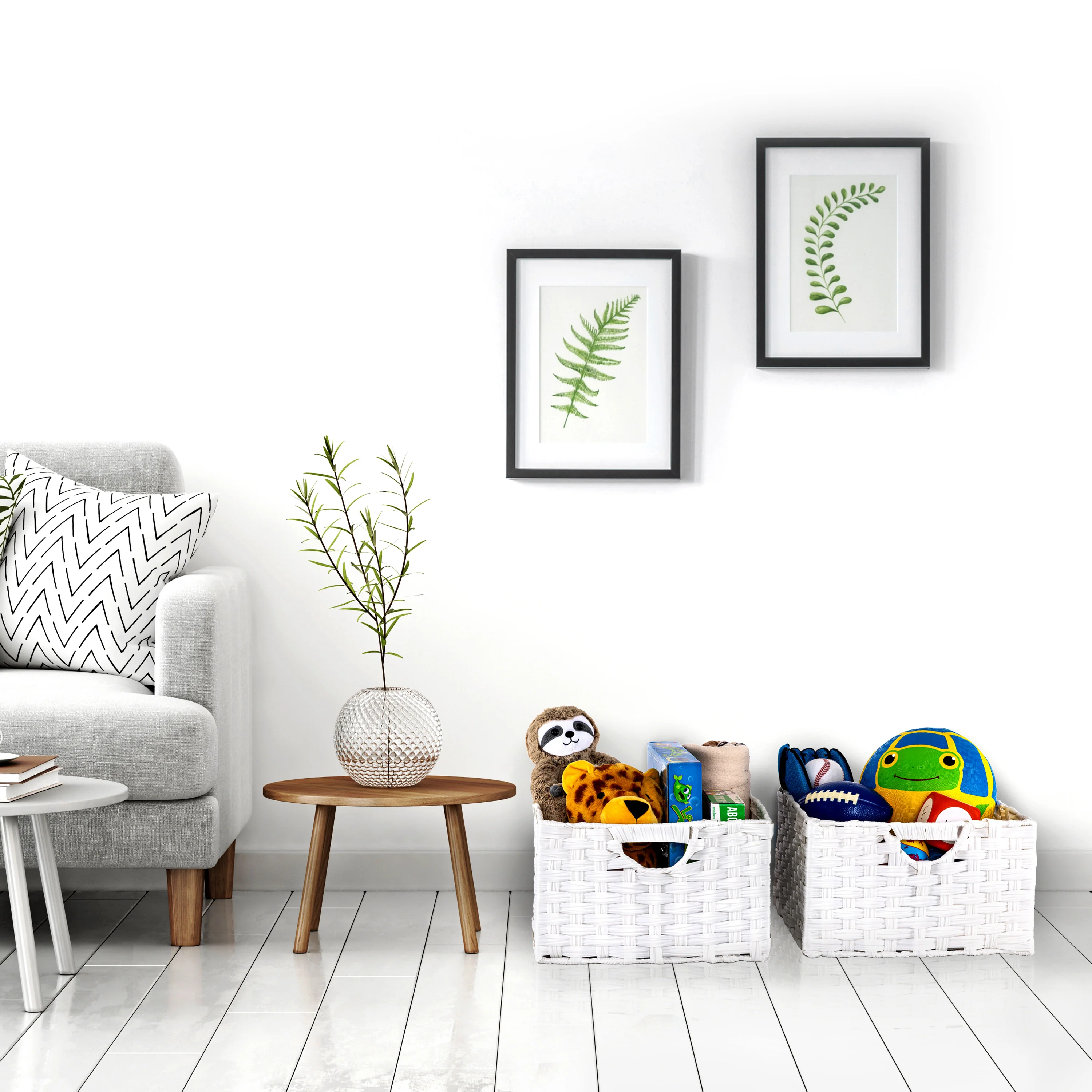 Handwoven Basket (2-Pack) - Image 17