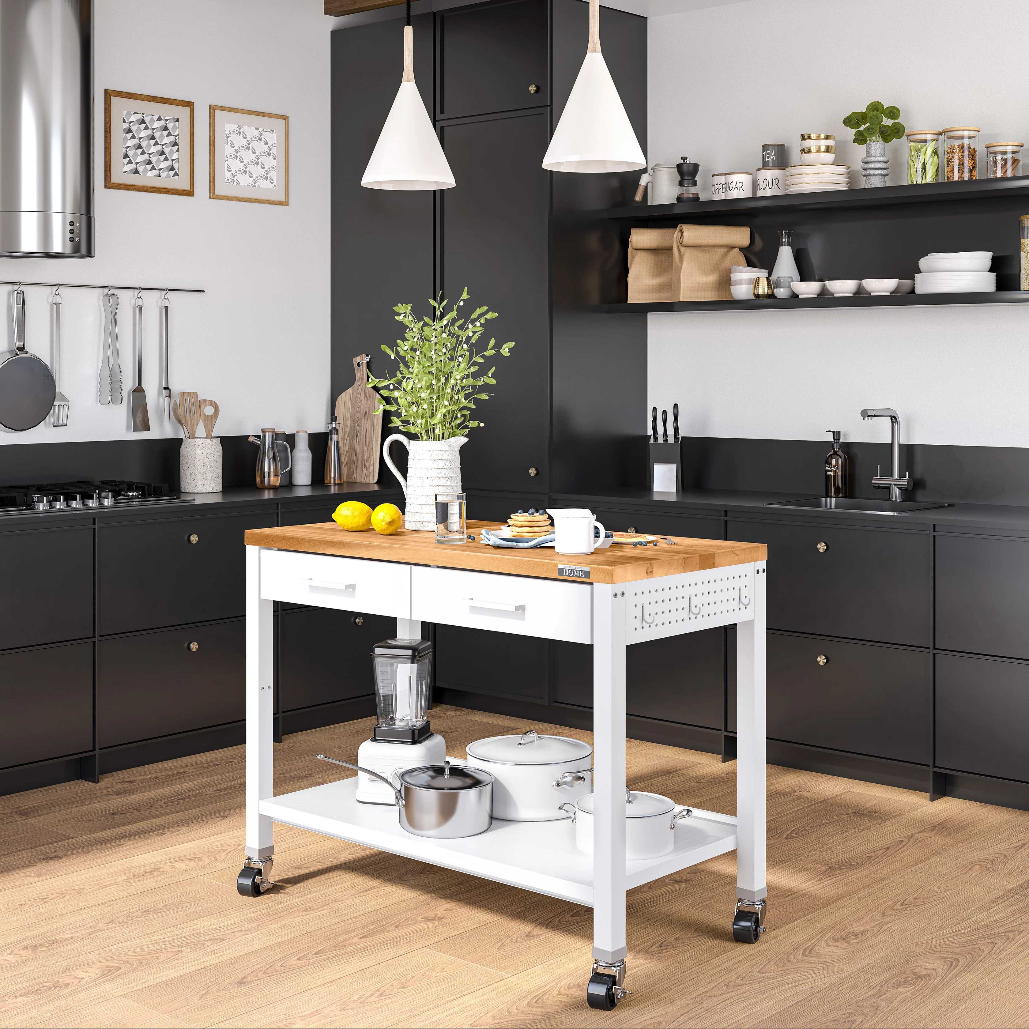HOME Work Center Island Table - Image 22