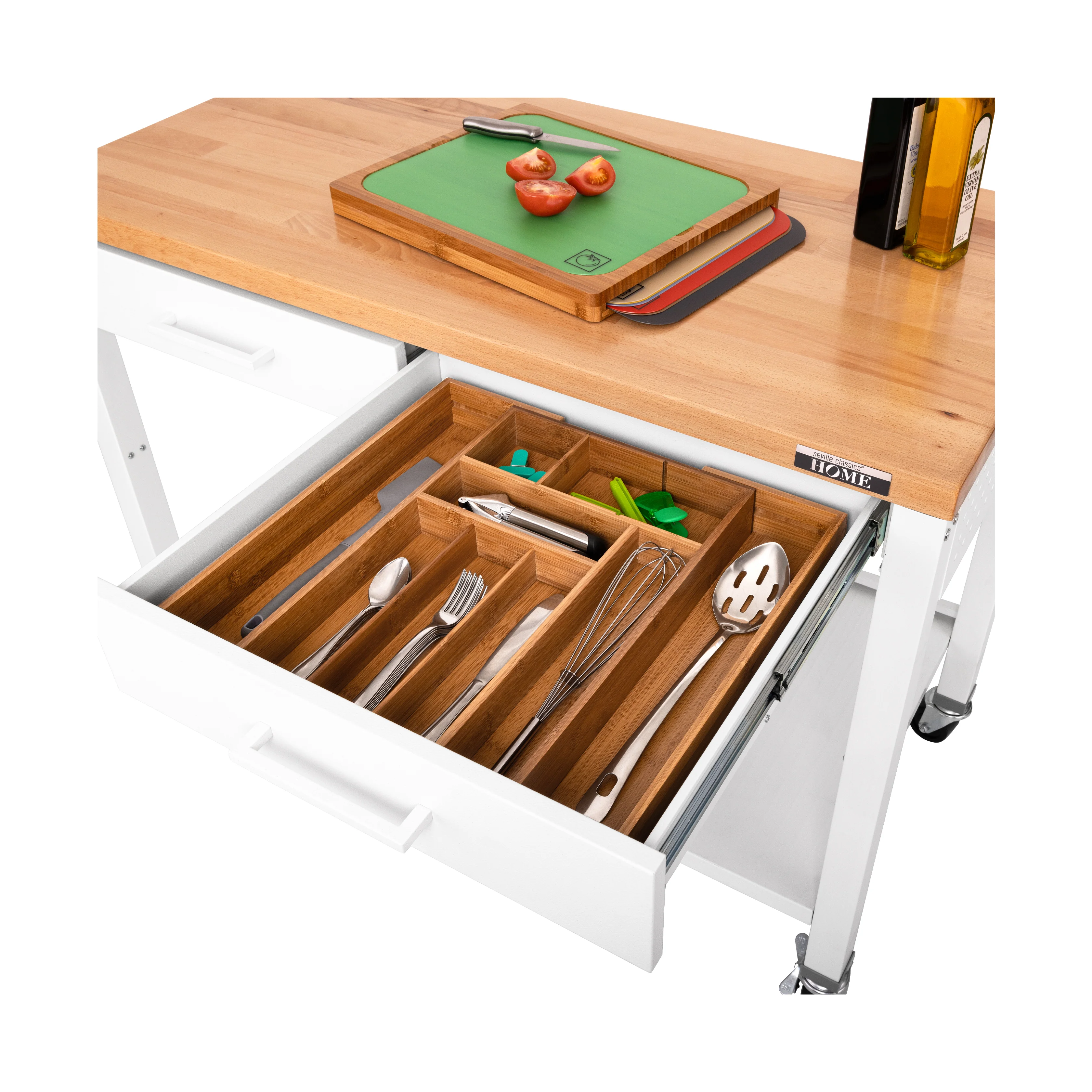 HOME Work Center Island Table - Image 23