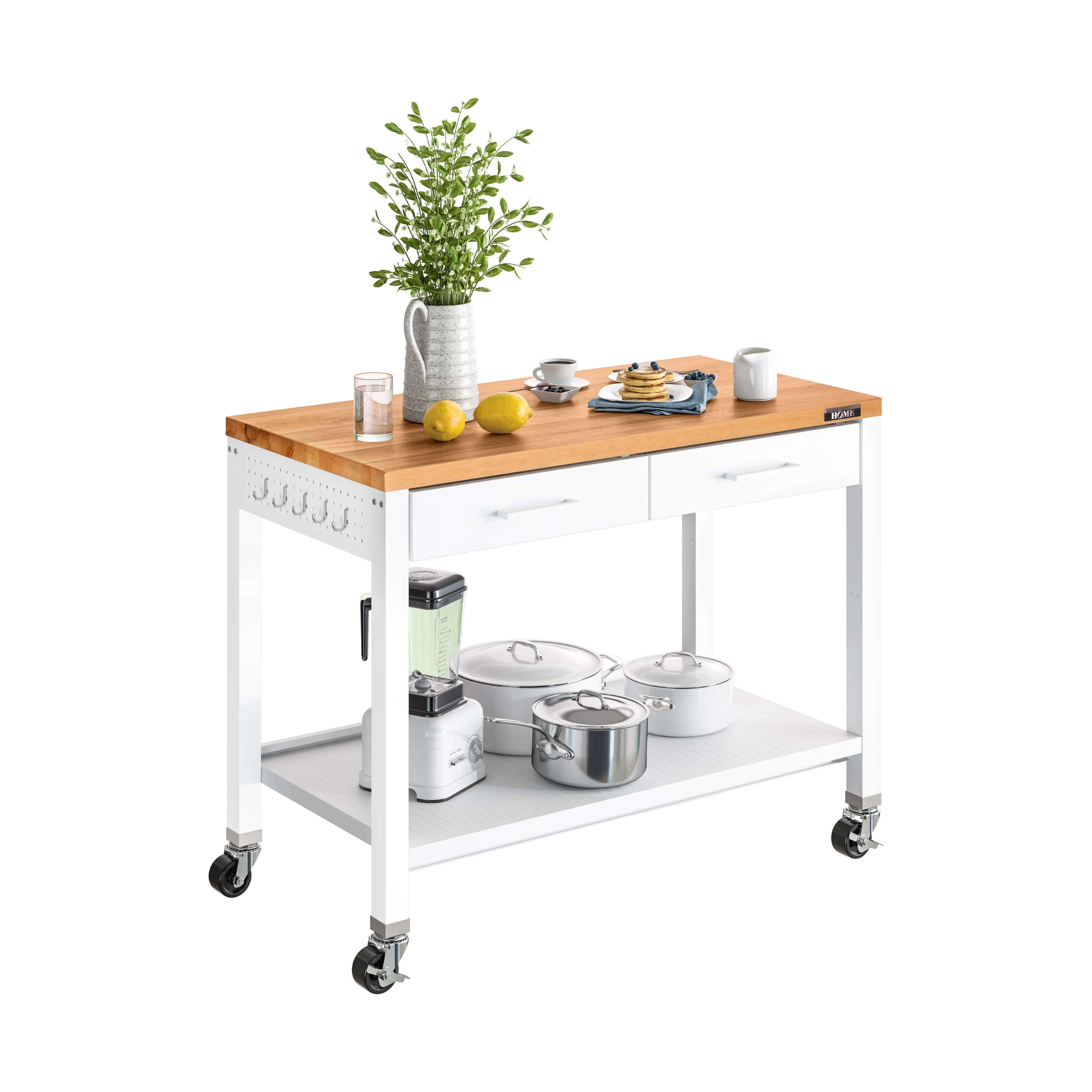 HOME Work Center Island Table - Image 32