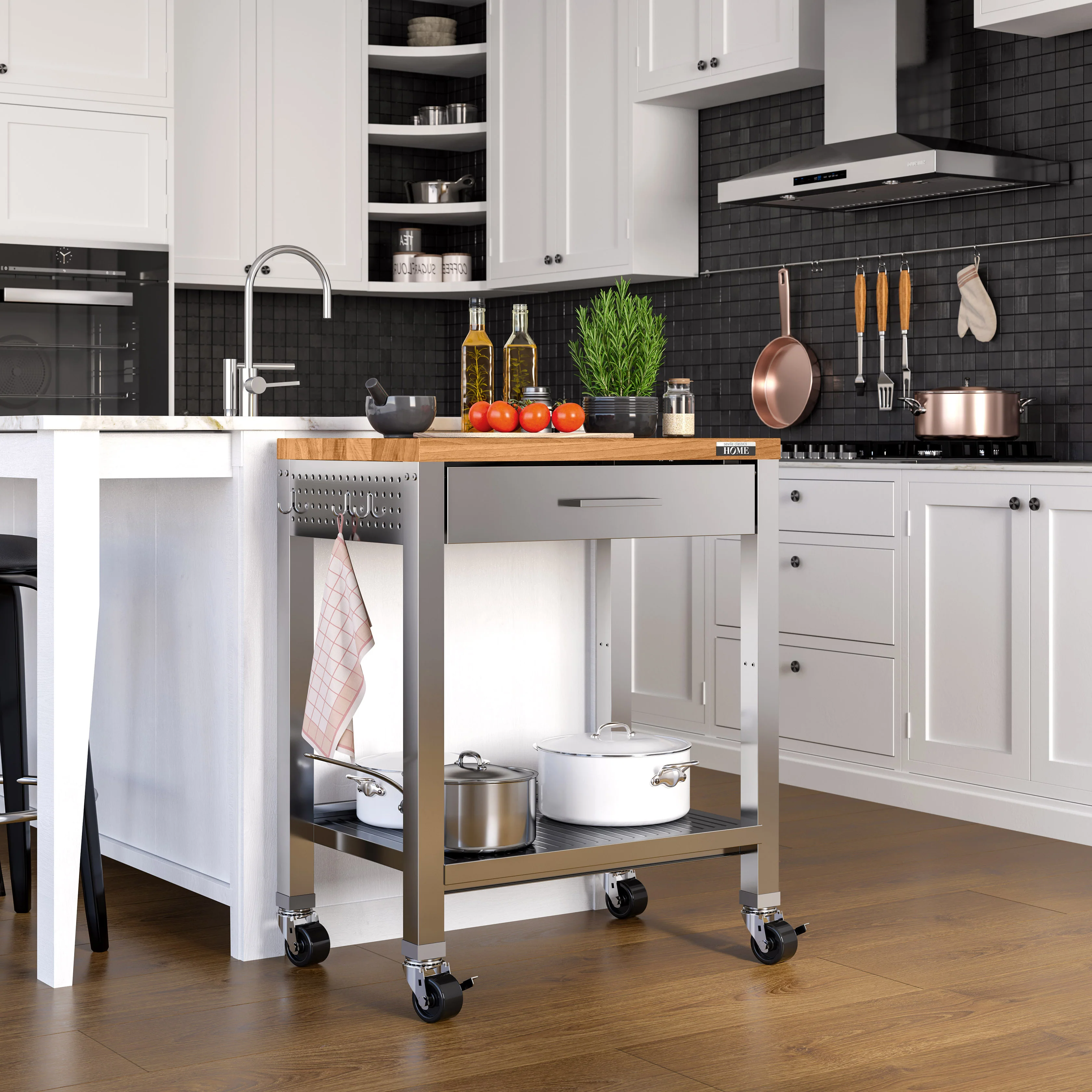 HOME Worktable Cart - Image 9