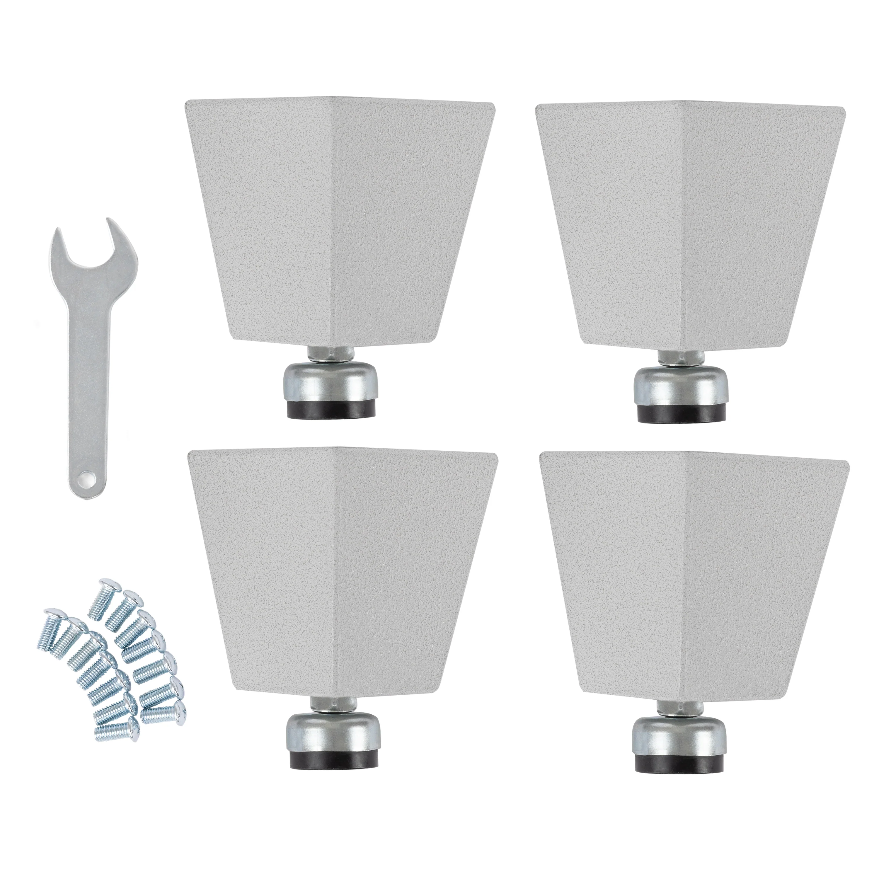 UltraHD® 6" H Steel Leveling Feet with Rubber Base - Image 10