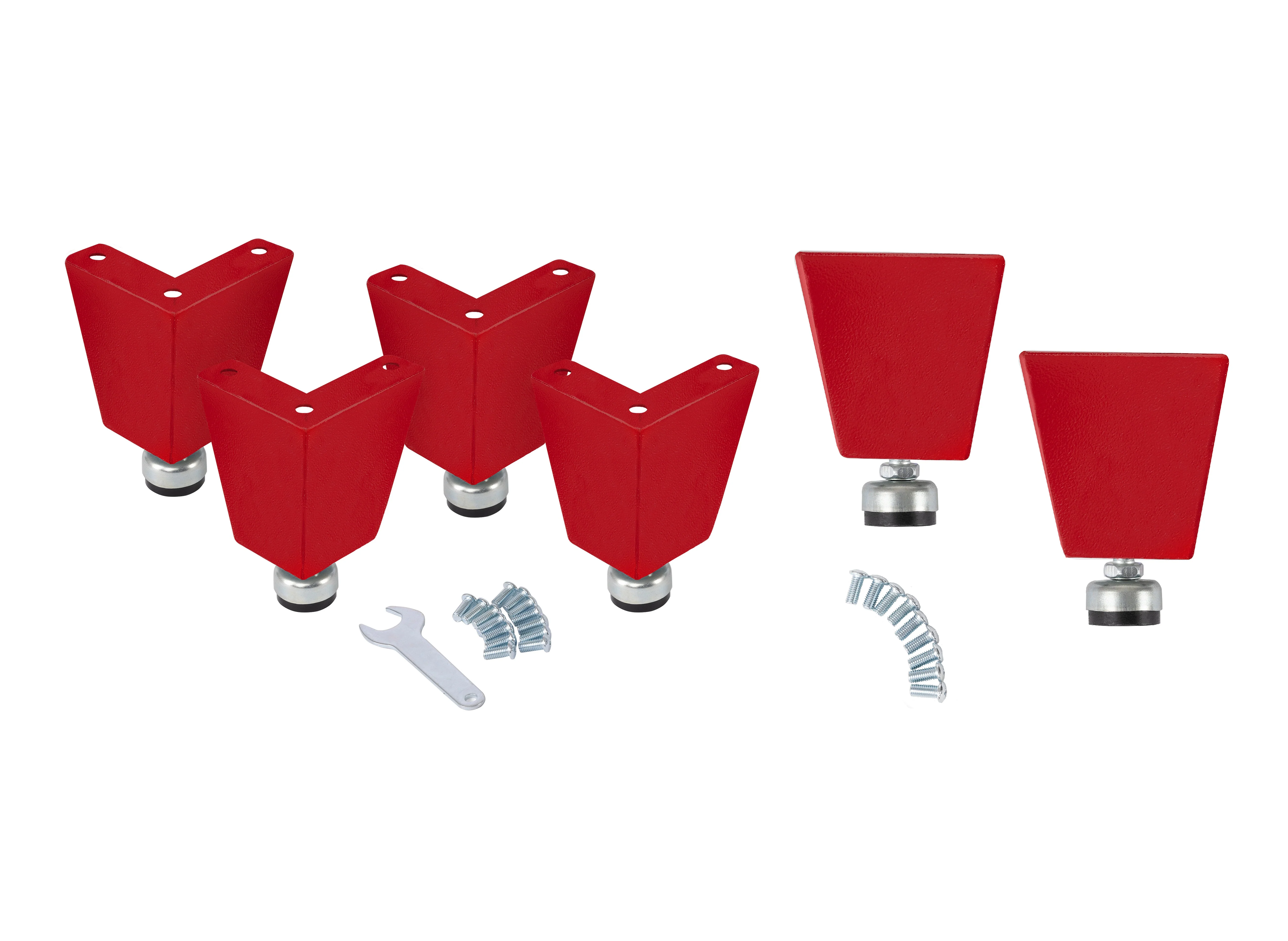 UltraHD® 6" H Steel Leveling Feet with Rubber Base - Image 13
