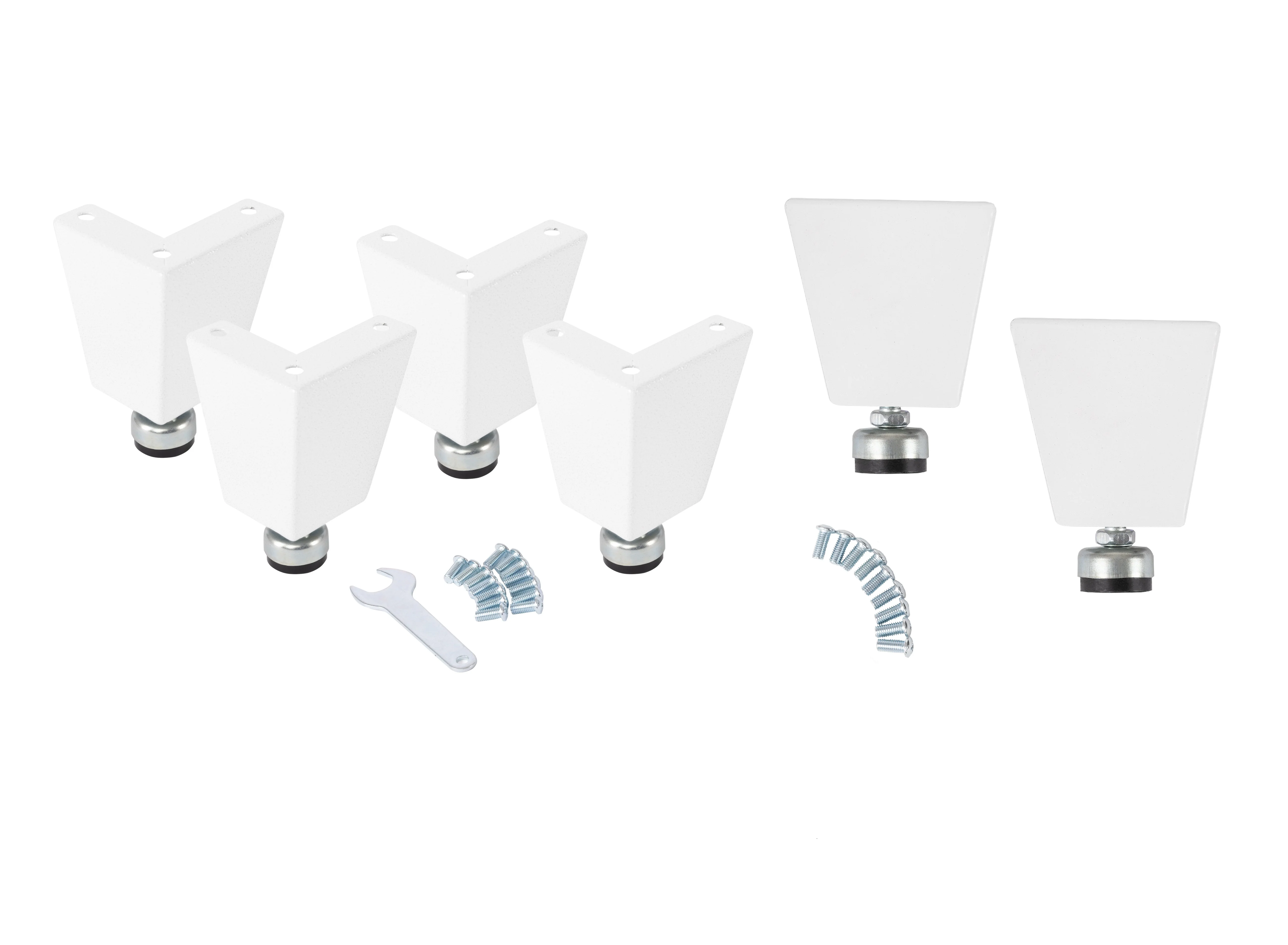 UltraHD® 6" H Steel Leveling Feet with Rubber Base - Image 16