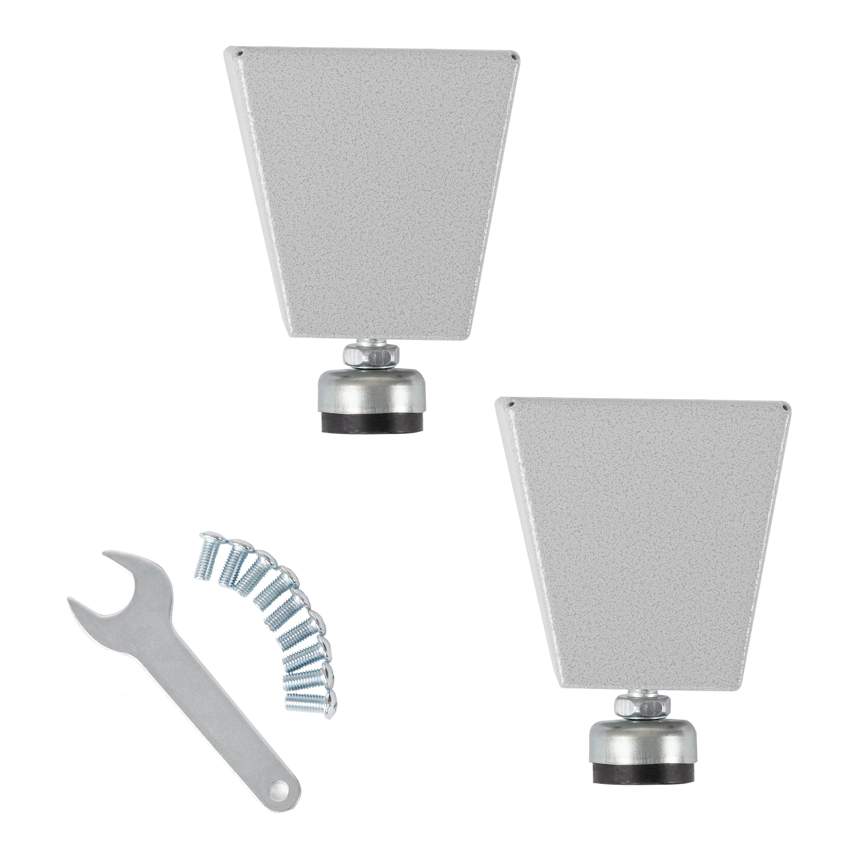 UltraHD® 6" H Steel Leveling Feet with Rubber Base - Image 8