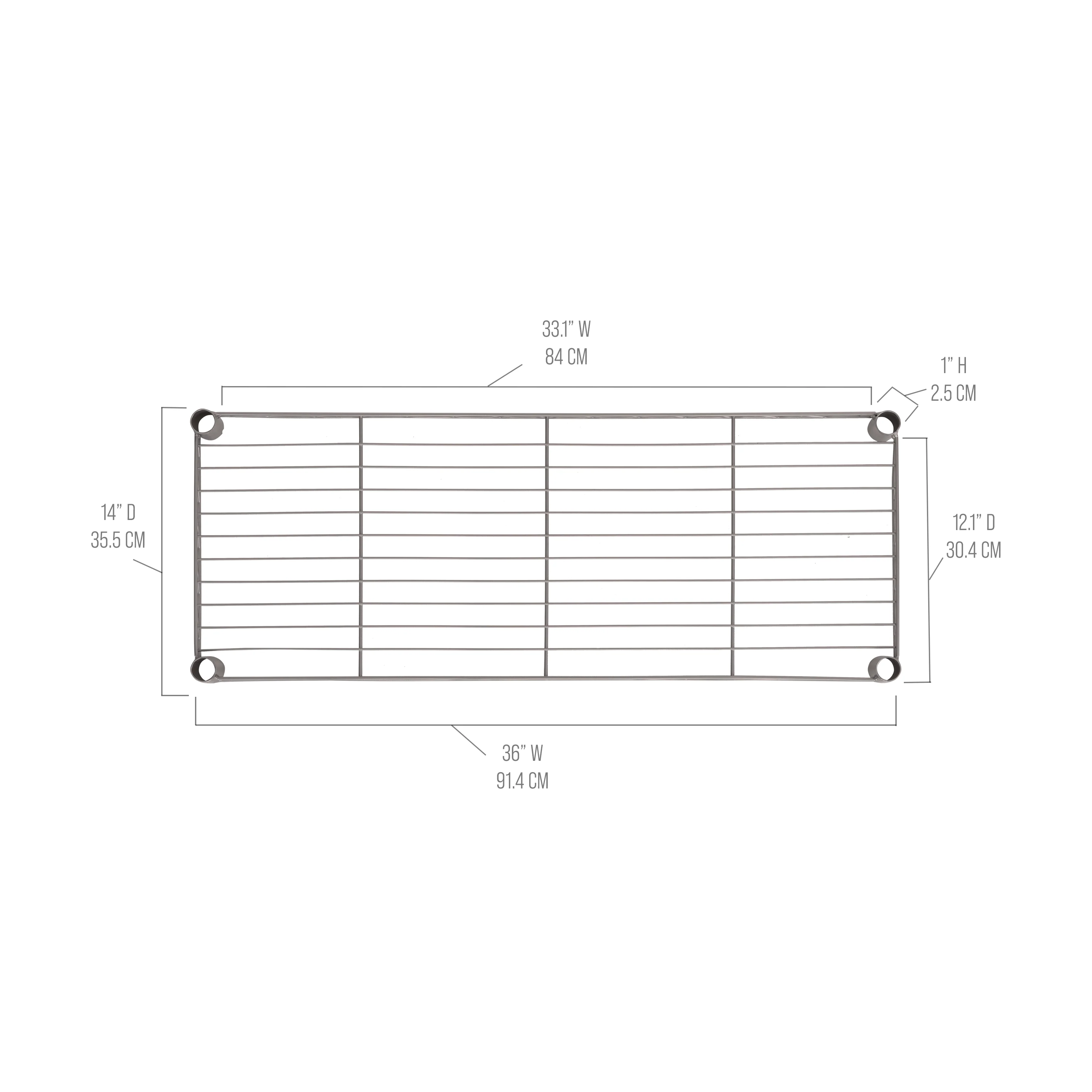 NSF Steel Wire Shelf - Image 6