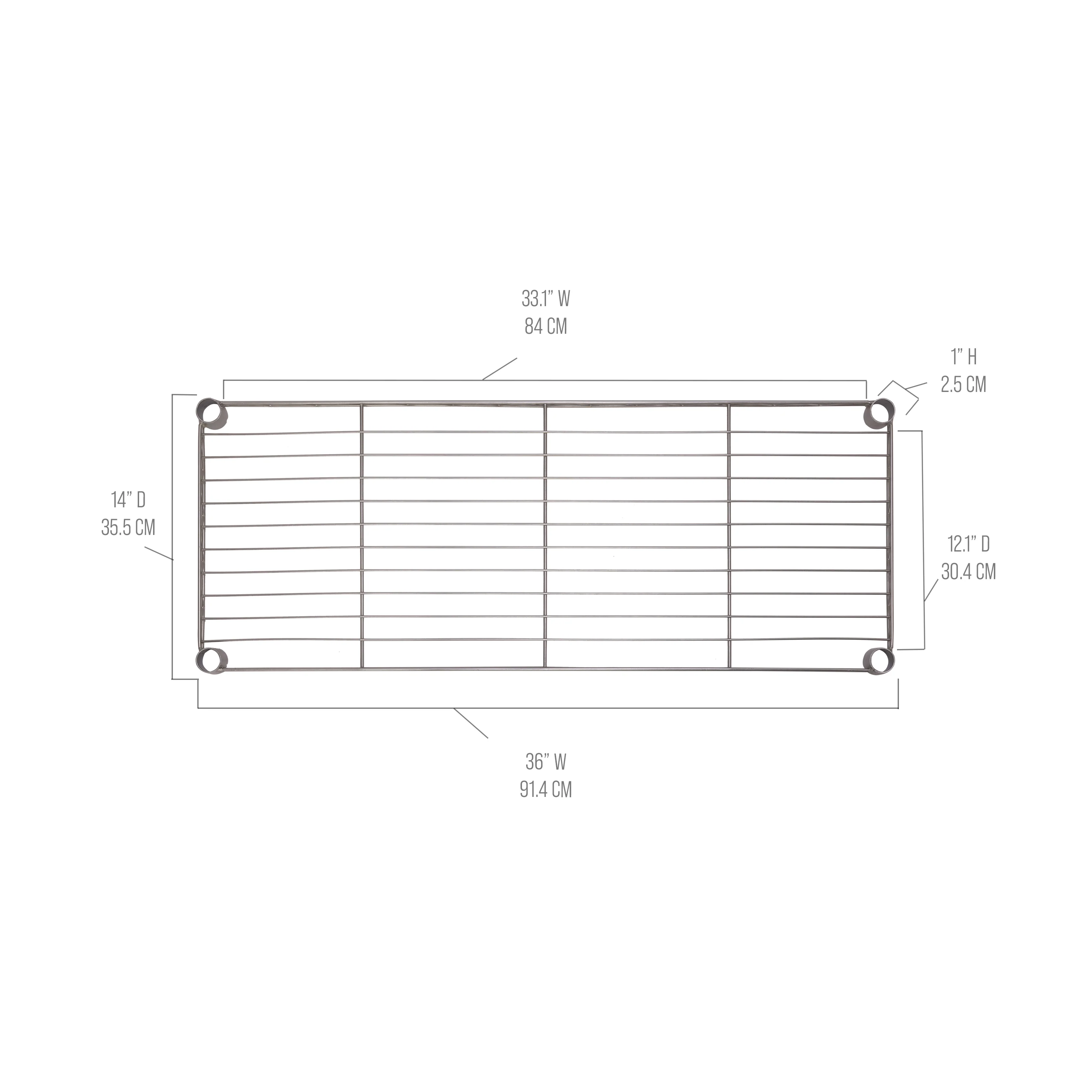 NSF Steel Wire Shelf - Image 8