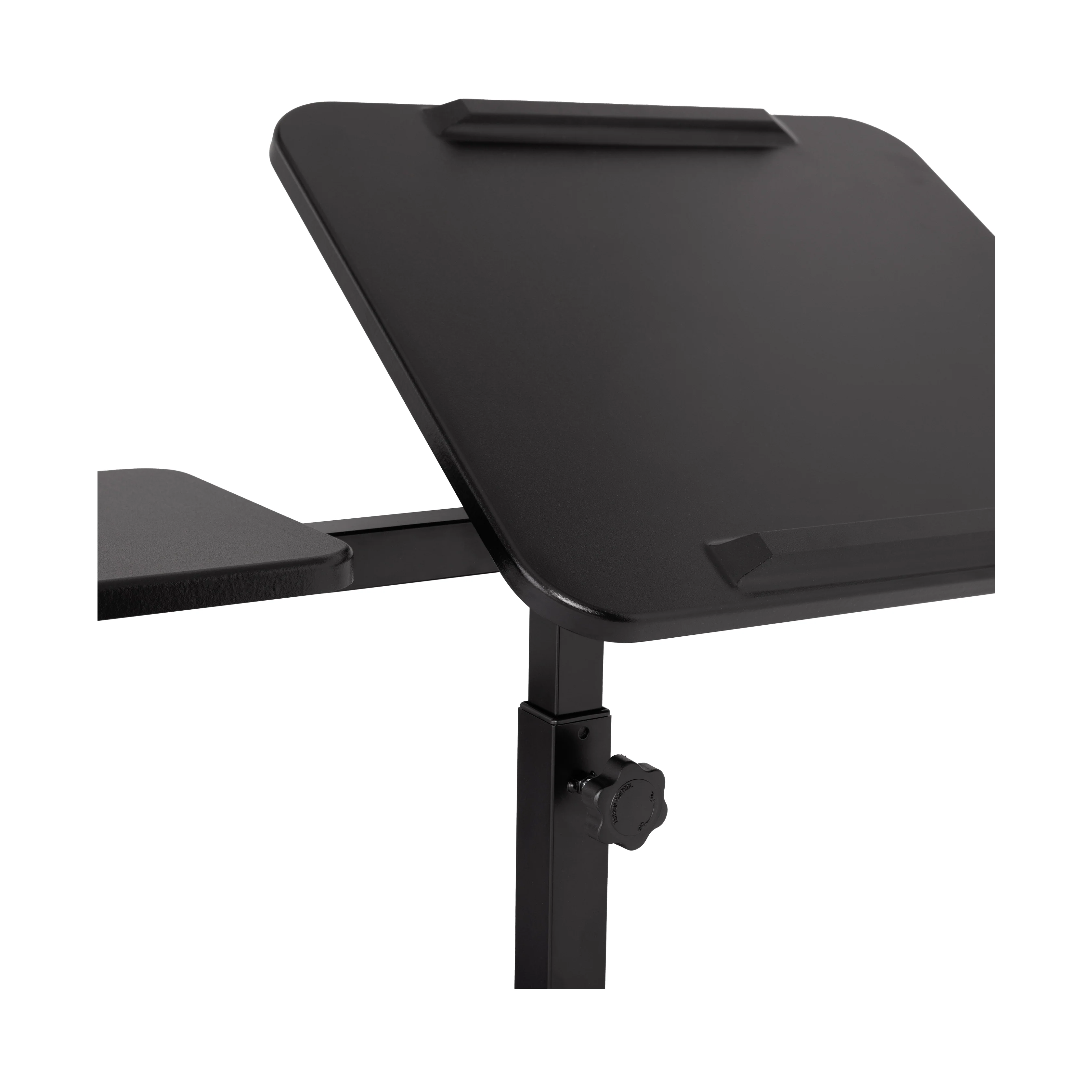 airLIFT® Tilting Mobile Desk Cart, Black - Image 11