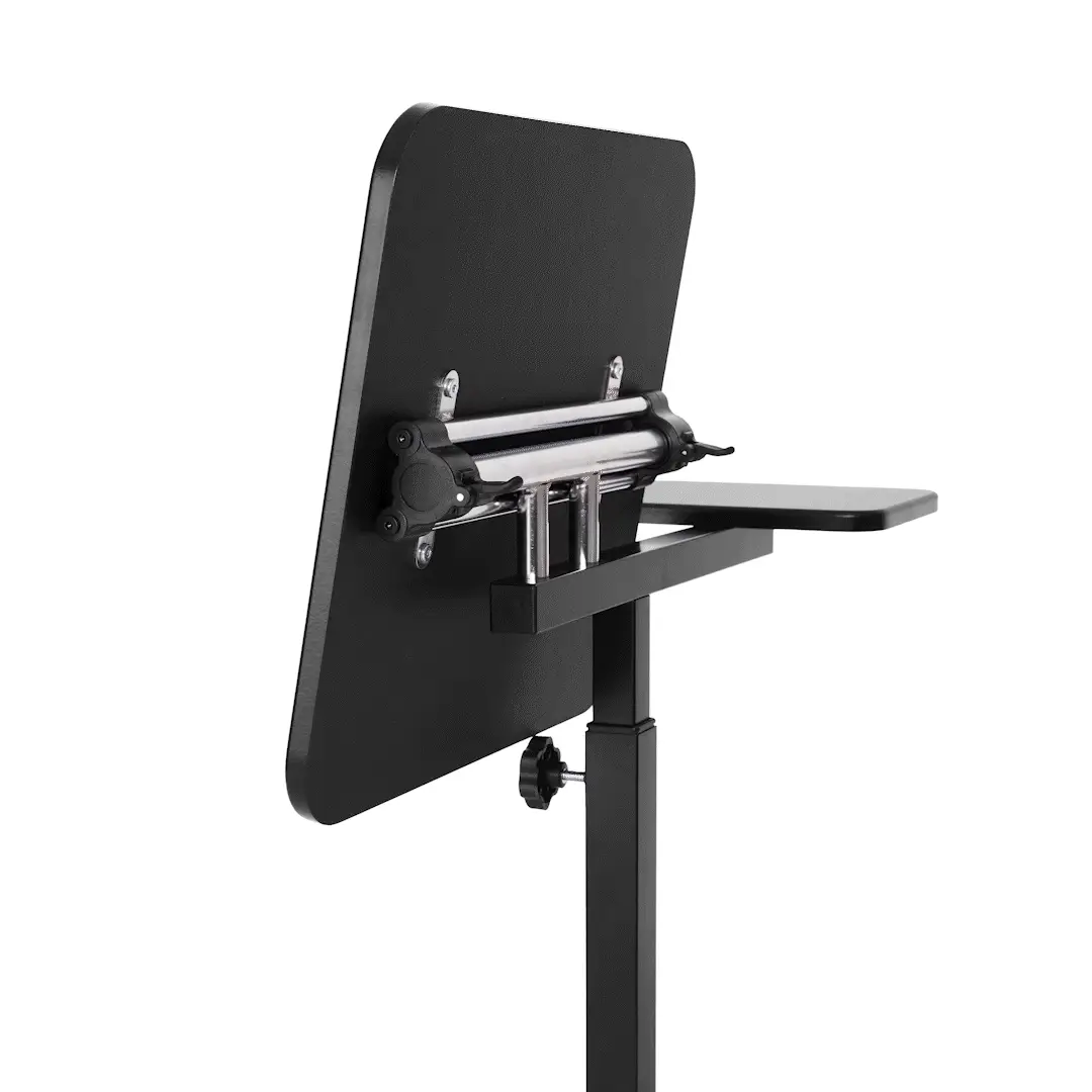 airLIFT® Tilting Mobile Desk Cart, Black - Image 9
