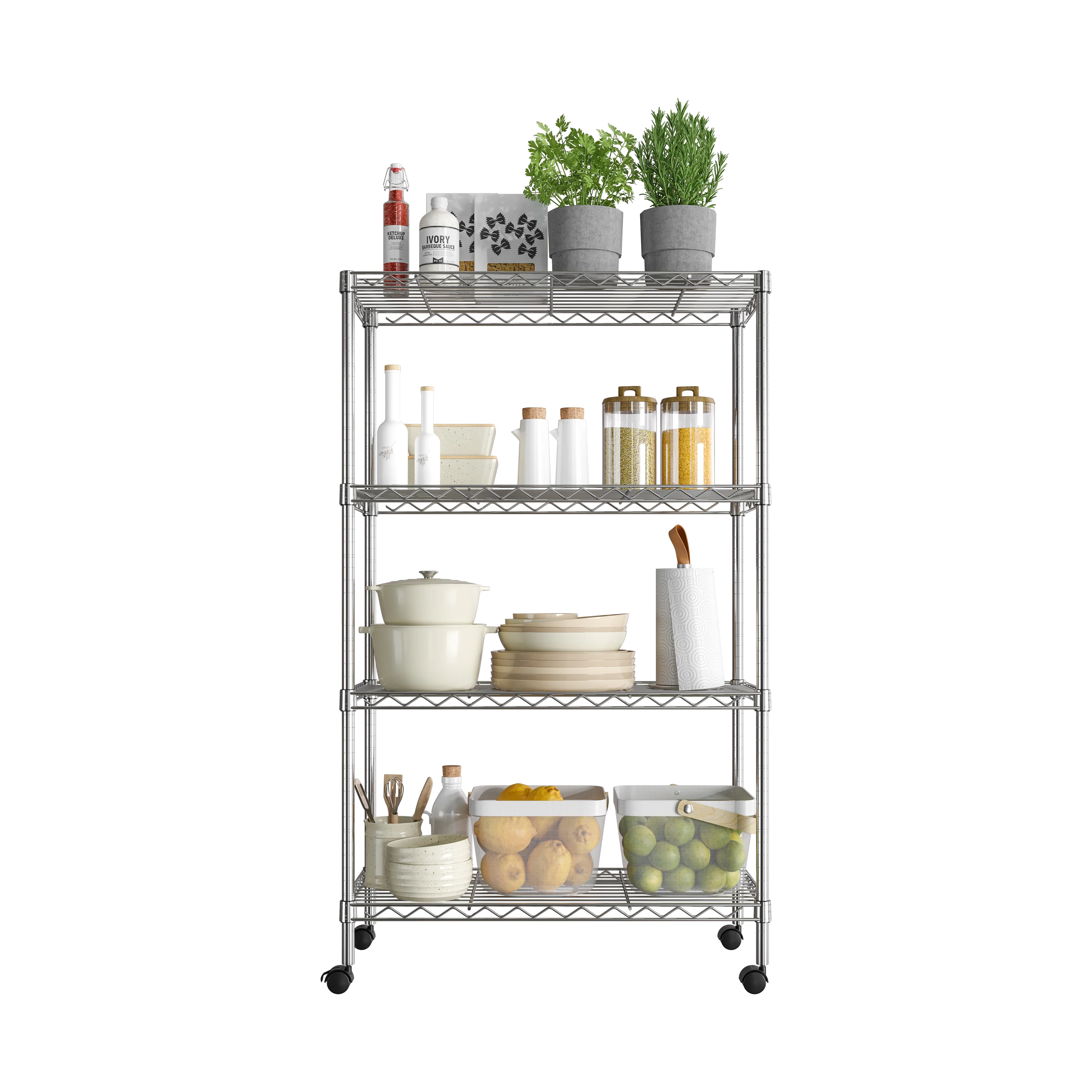 4-Tier Steel Shelving - Image 6