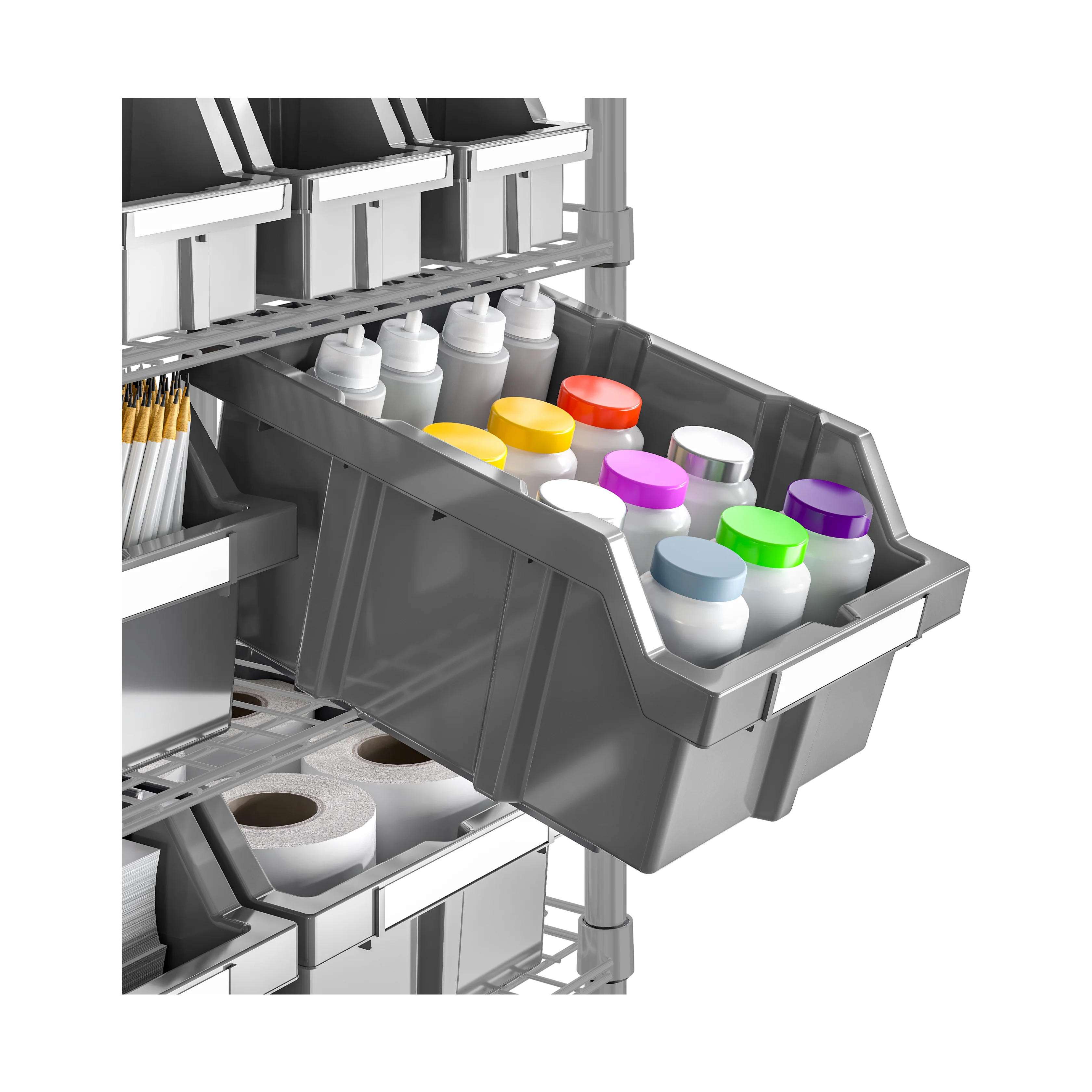 7-Tier NSF-Certified 22-Bin Rack - Image 17