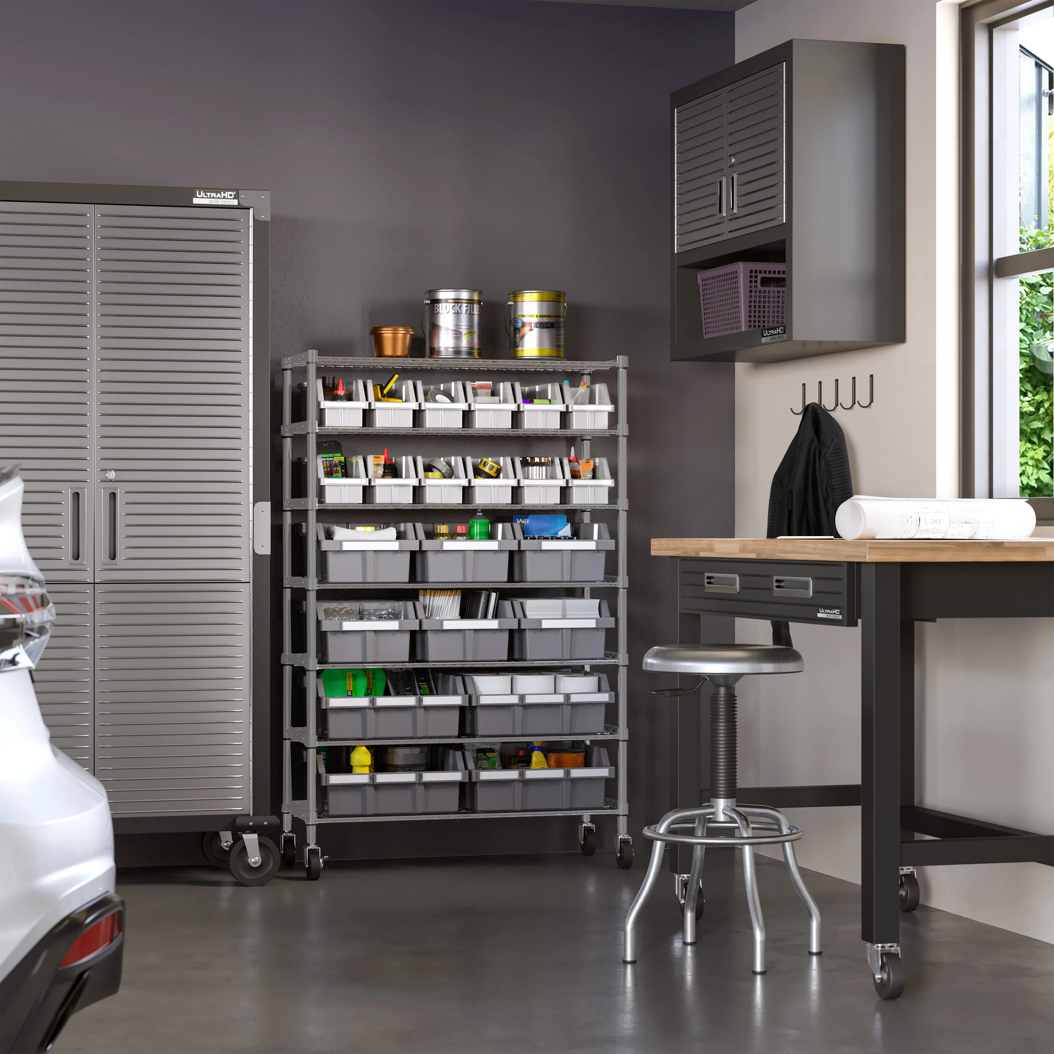 7-Tier NSF-Certified 22-Bin Rack - Image 3