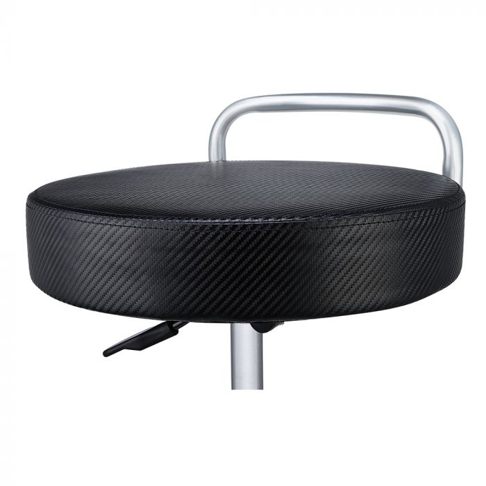 Cushioned Pneumatic Adjustable Work Stool - Image 3