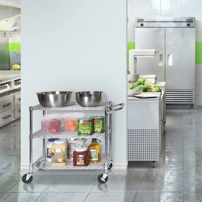 3-Tier NSF-Certified Utility Cart - Image 10