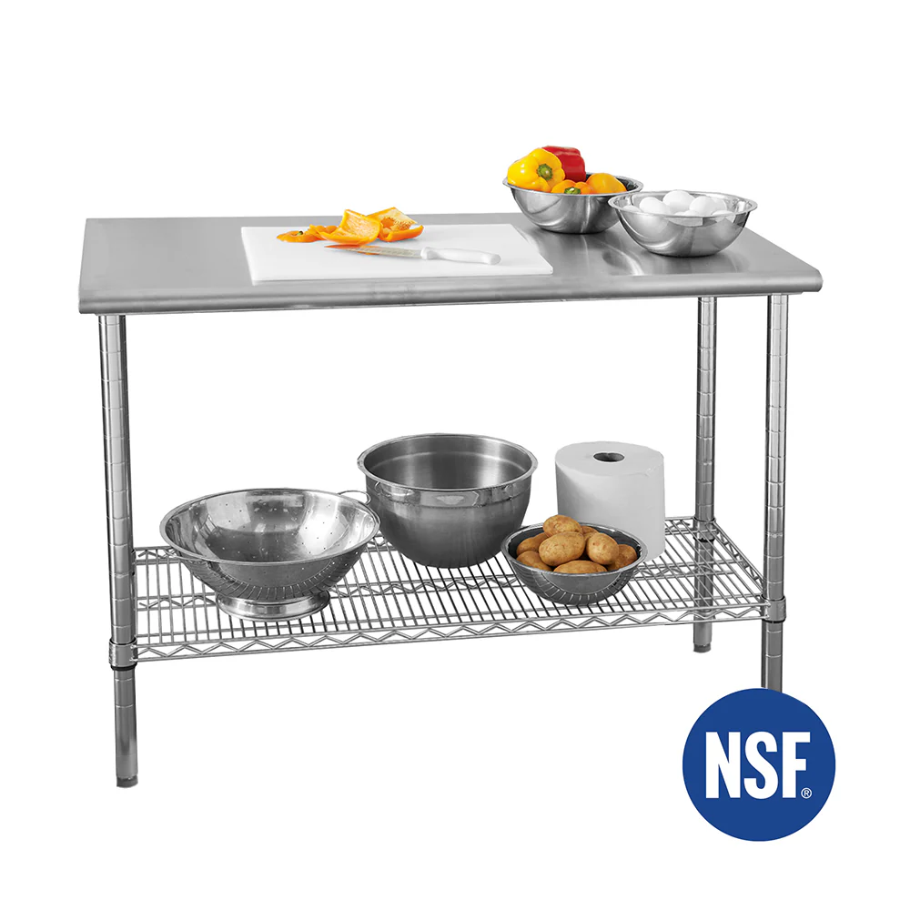 Stainless Steel Top Worktable NSF-Certified - Image 11