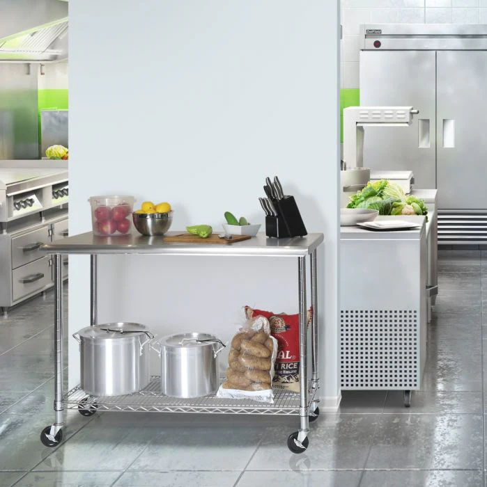 Stainless Steel Top Worktable NSF-Certified - Image 9