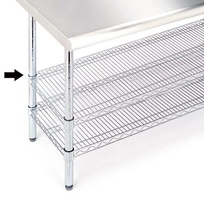 Stainless Steel Worktable Shelf (SHE18308) - Image 2