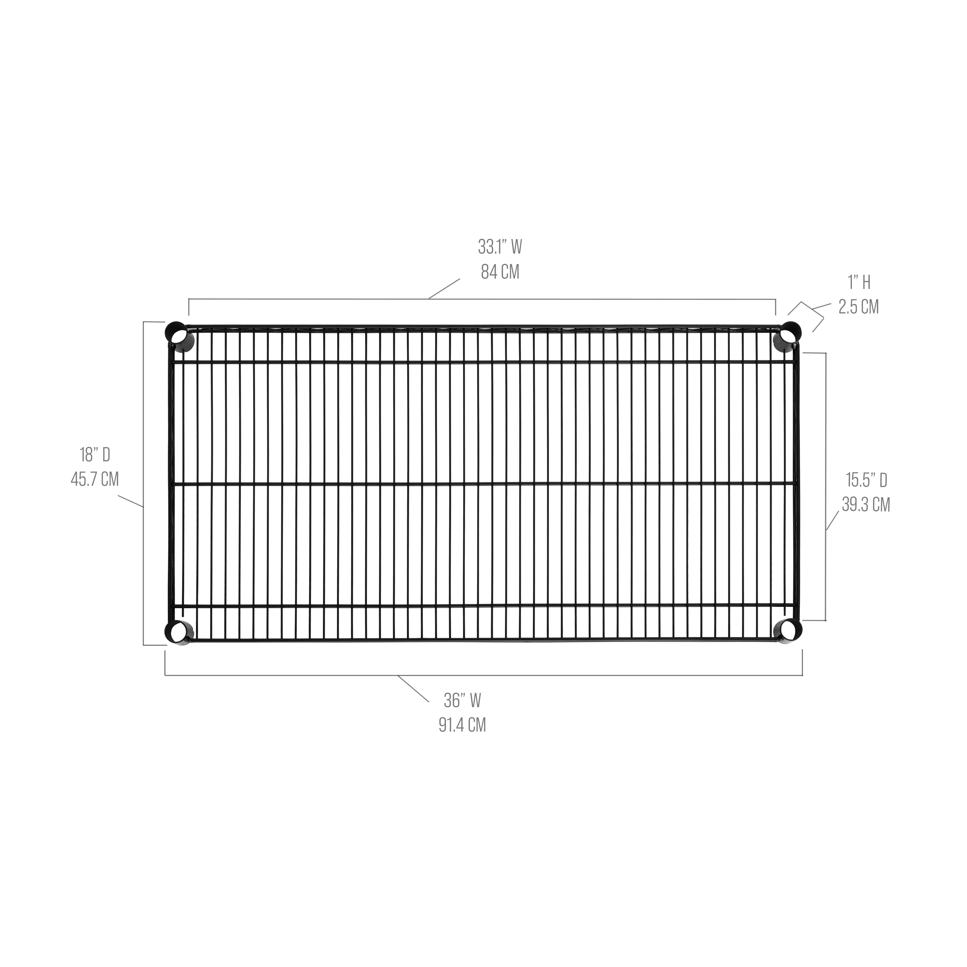 UltraDurable® NSF Steel Wire Shelf - Image 3