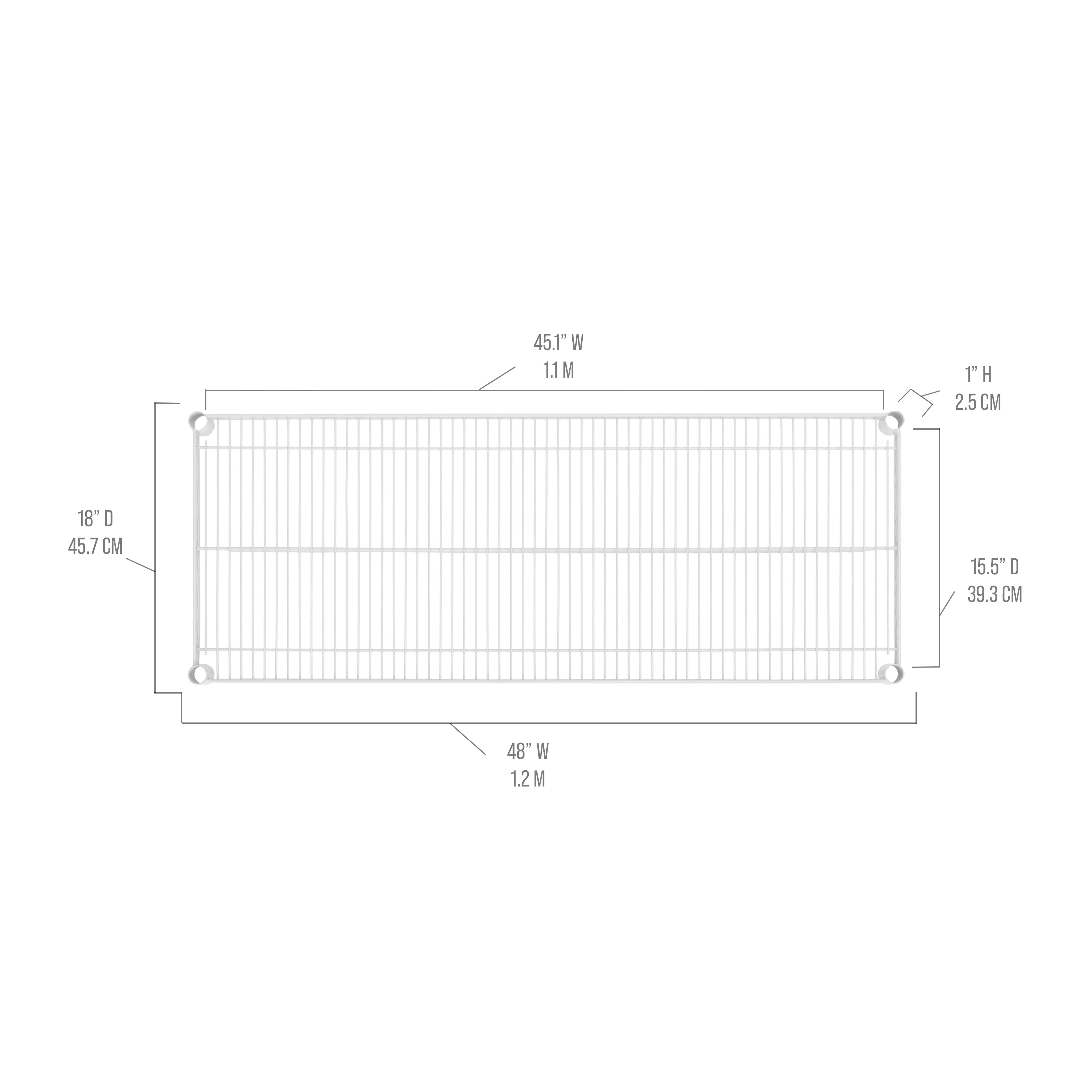 UltraDurable® NSF Steel Wire Shelf - Image 14
