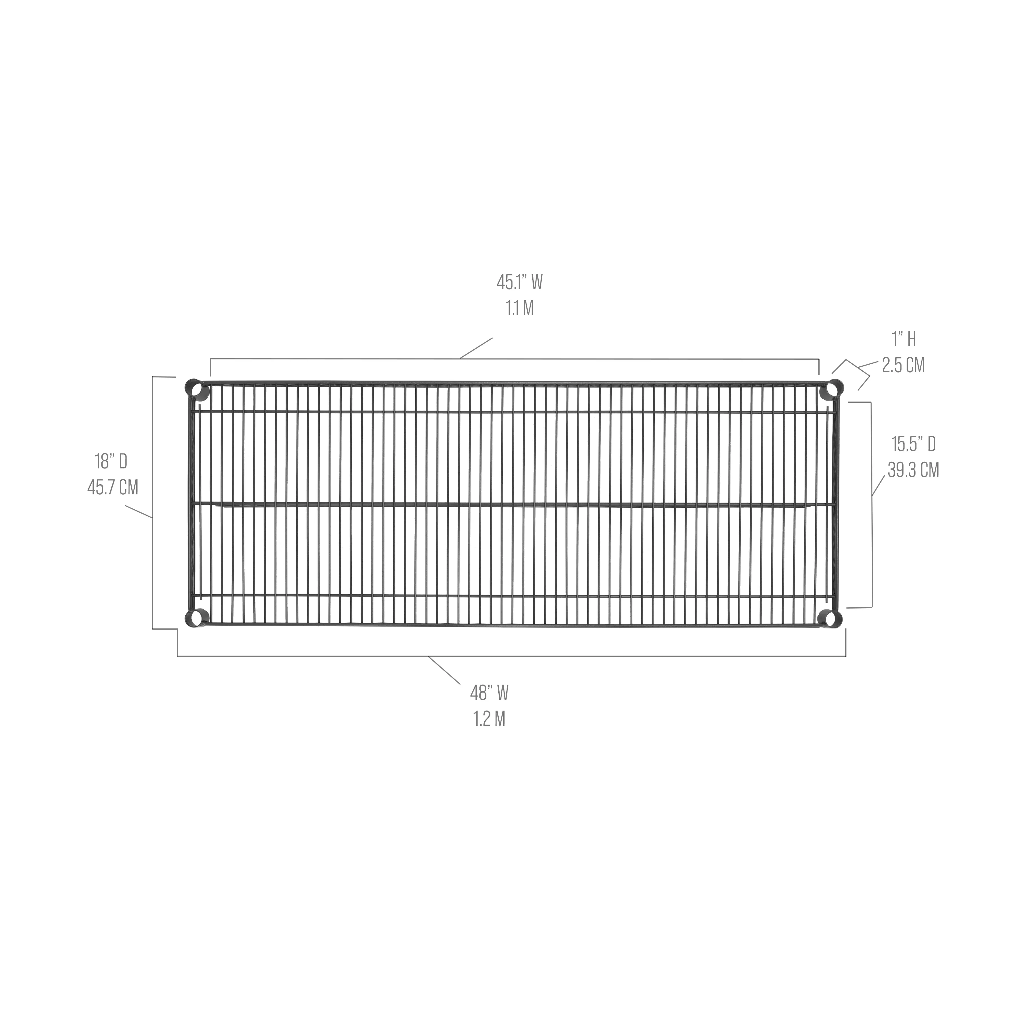 UltraDurable® NSF Steel Wire Shelf - Image 8