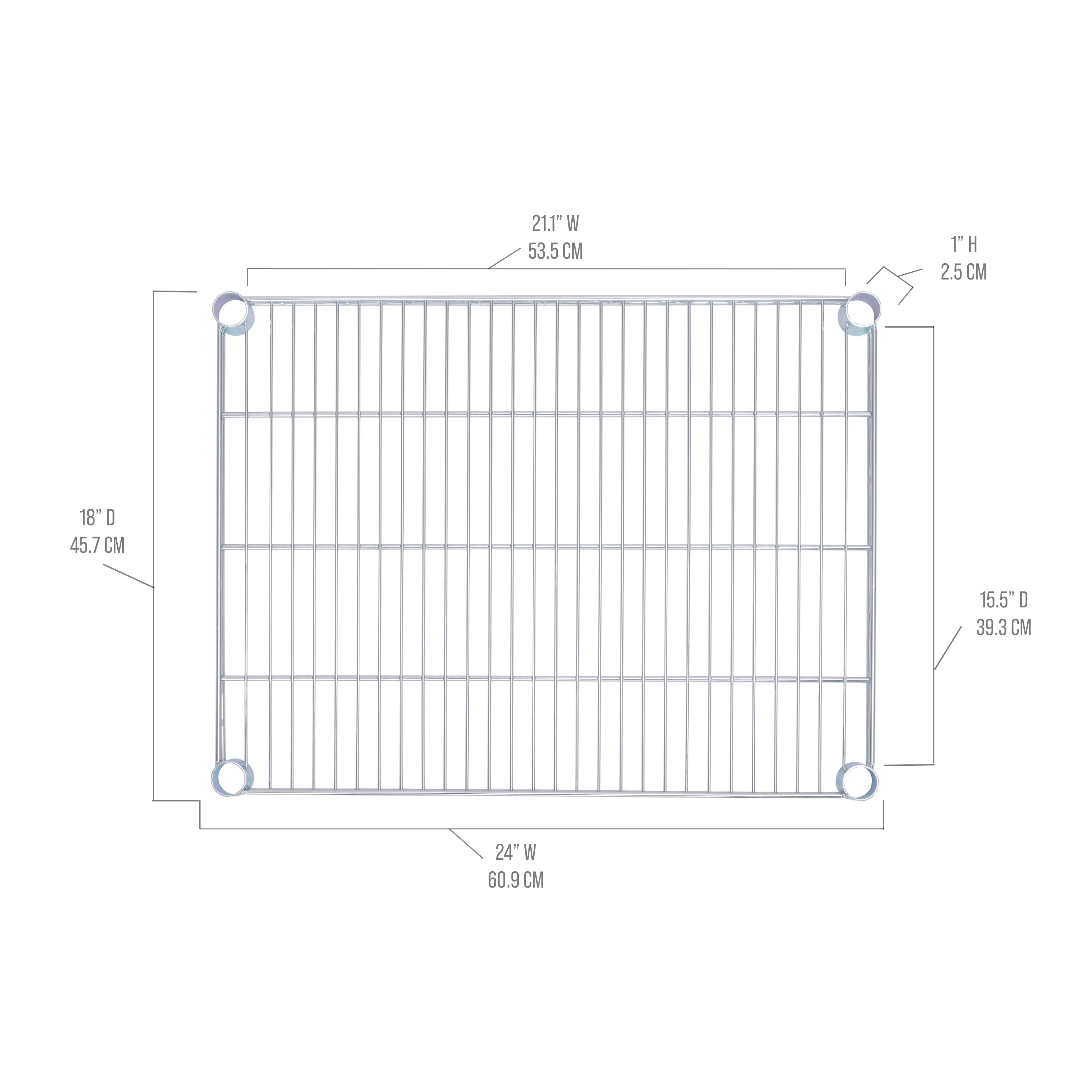 UltraDurable® NSF Steel Wire Shelf - Image 2