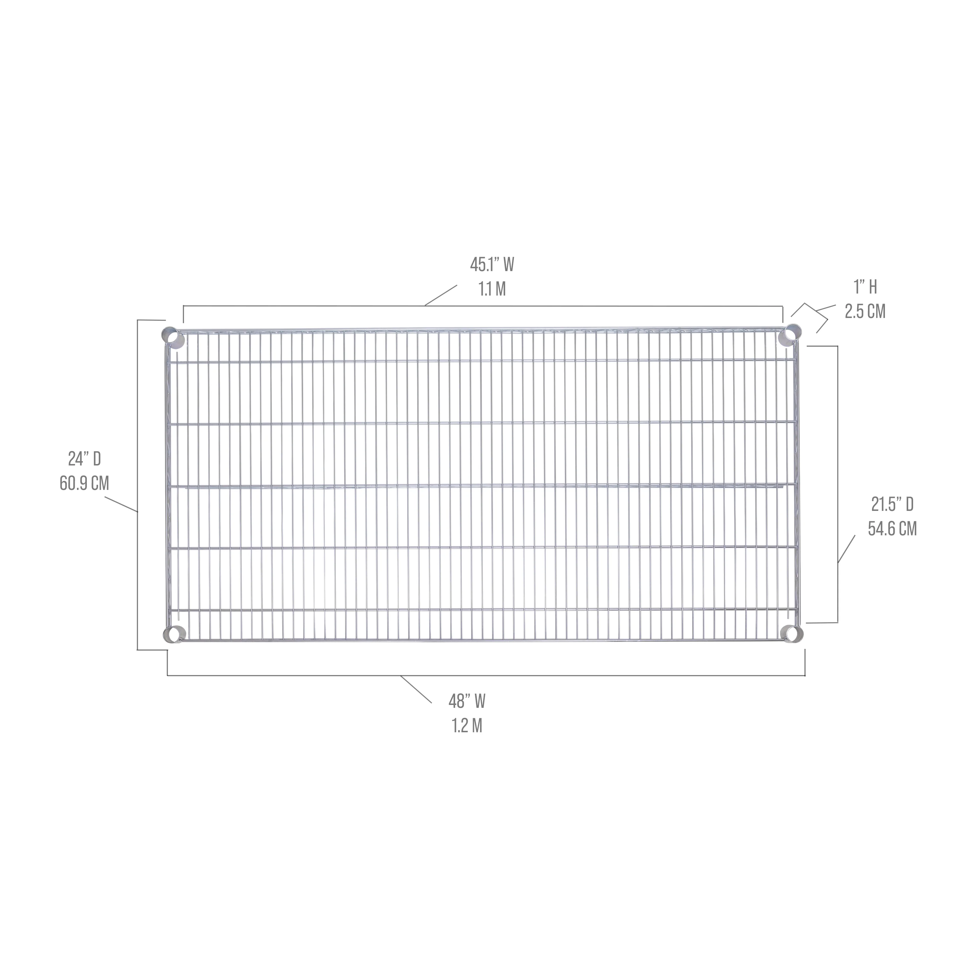 UltraDurable® NSF Steel Wire Shelf - Image 2