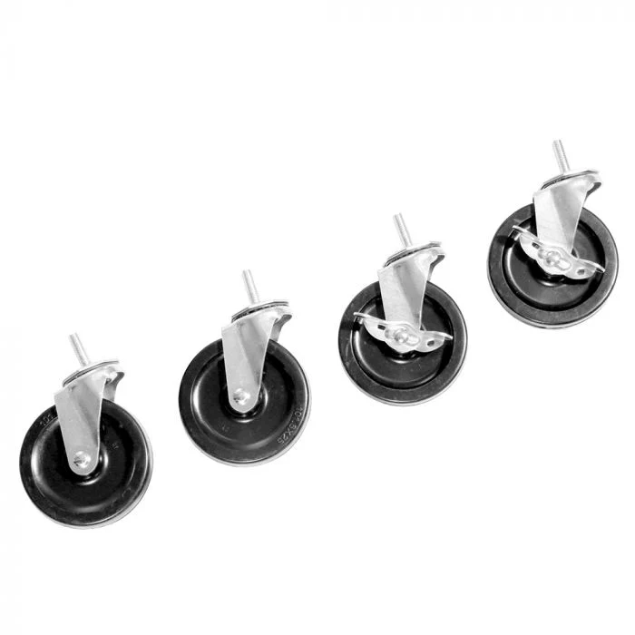 4" Wheels for Shelving Units & Utility Carts