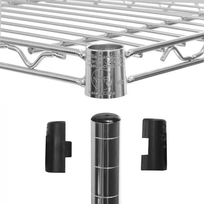 UltraDurable® 5-Tier NSF-Certified Steel Shelving - Image 4