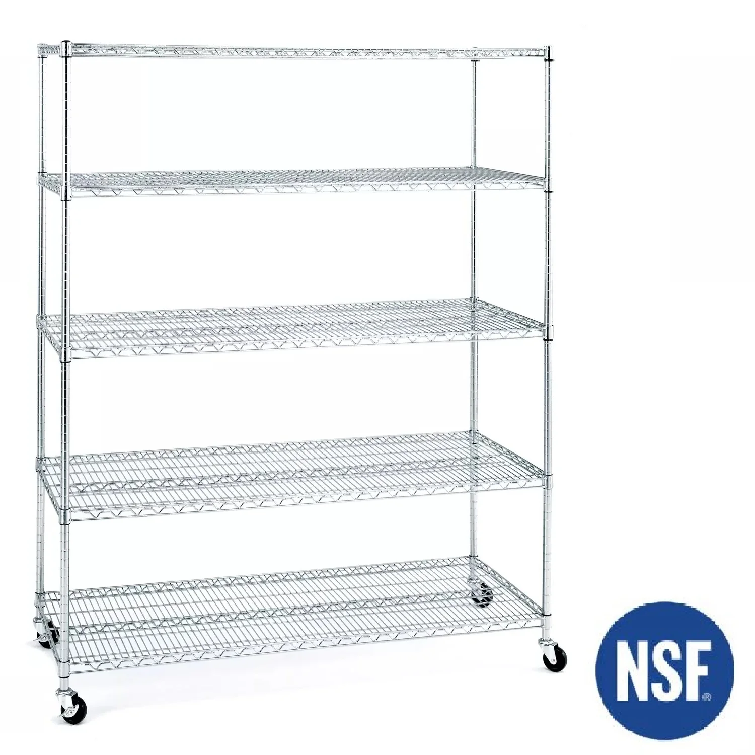 UltraDurable® 5-Tier NSF-Certified Steel Shelving - Image 7
