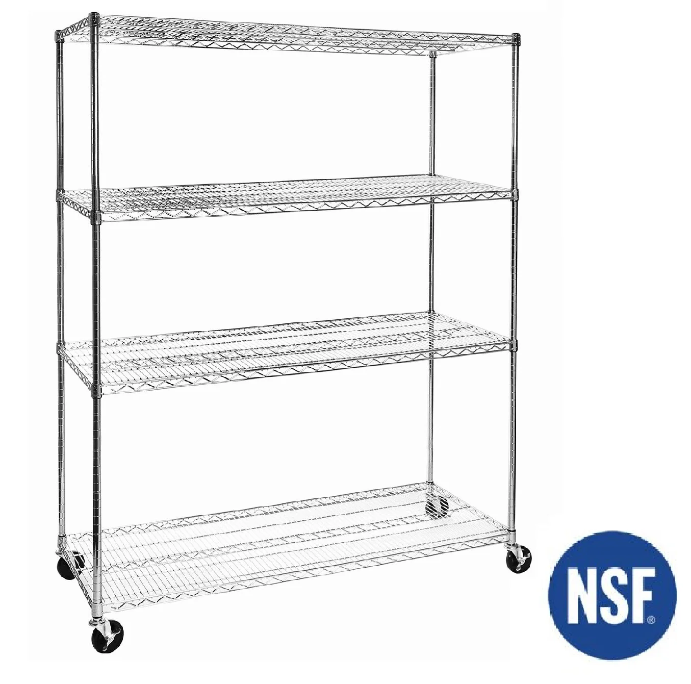 UltraDurable® 4-Tier NSF-Certified Steel Shelving - Image 14