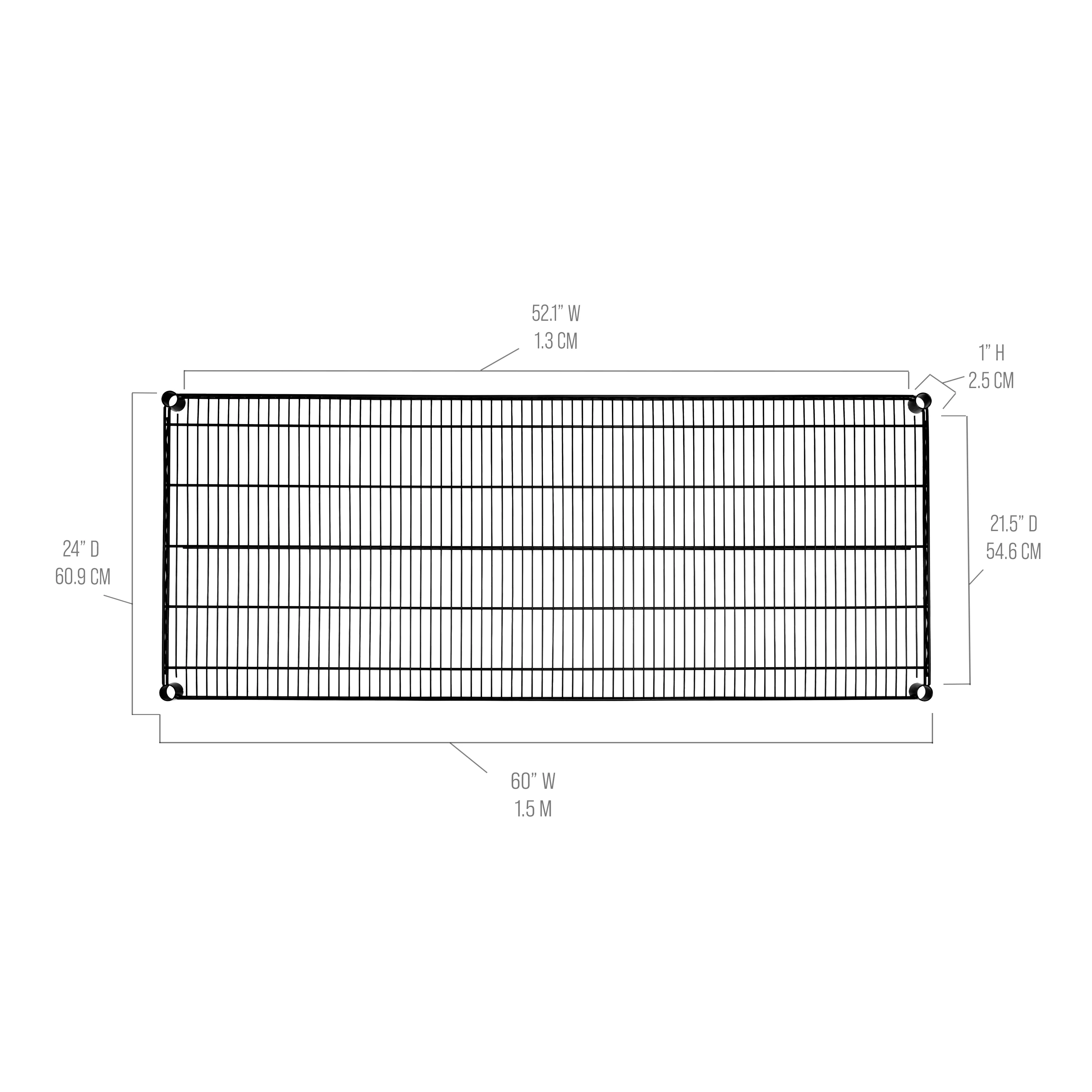 UltraDurable® NSF Steel Wire Shelf - Image 4